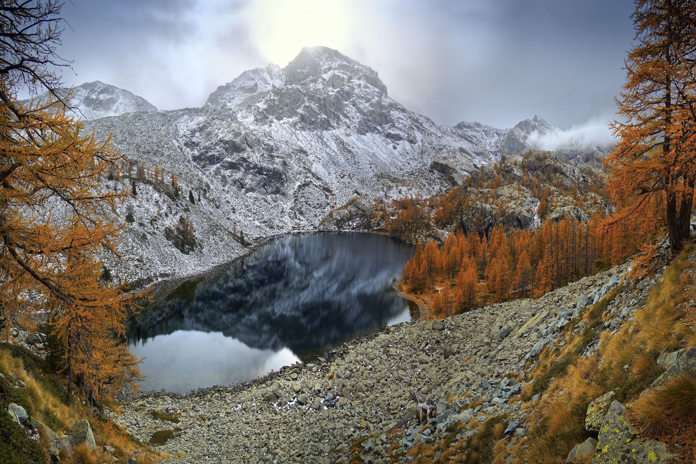 Preludio d'inverno sulle Alpi Graie