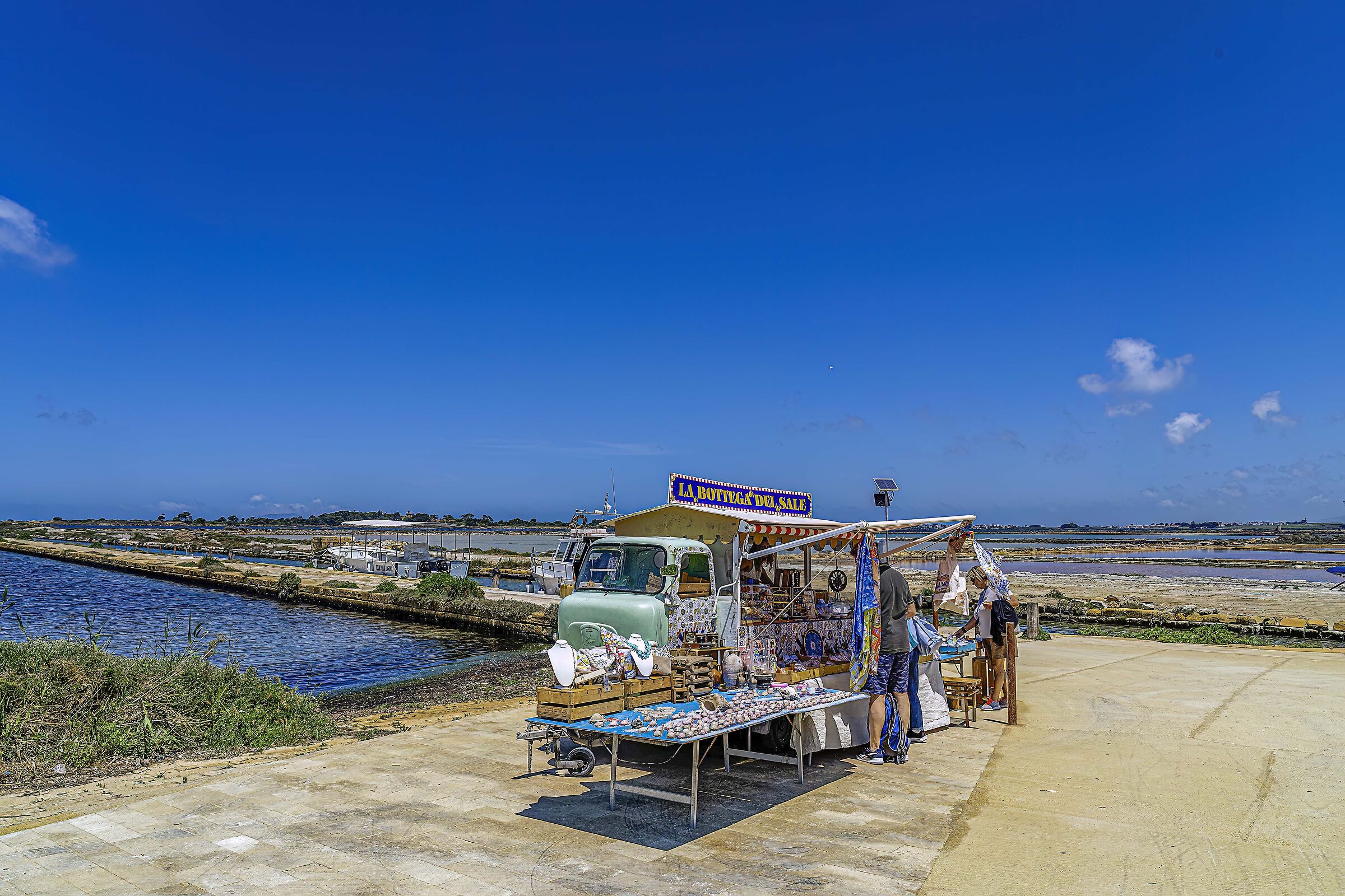 Marsala the salt shop