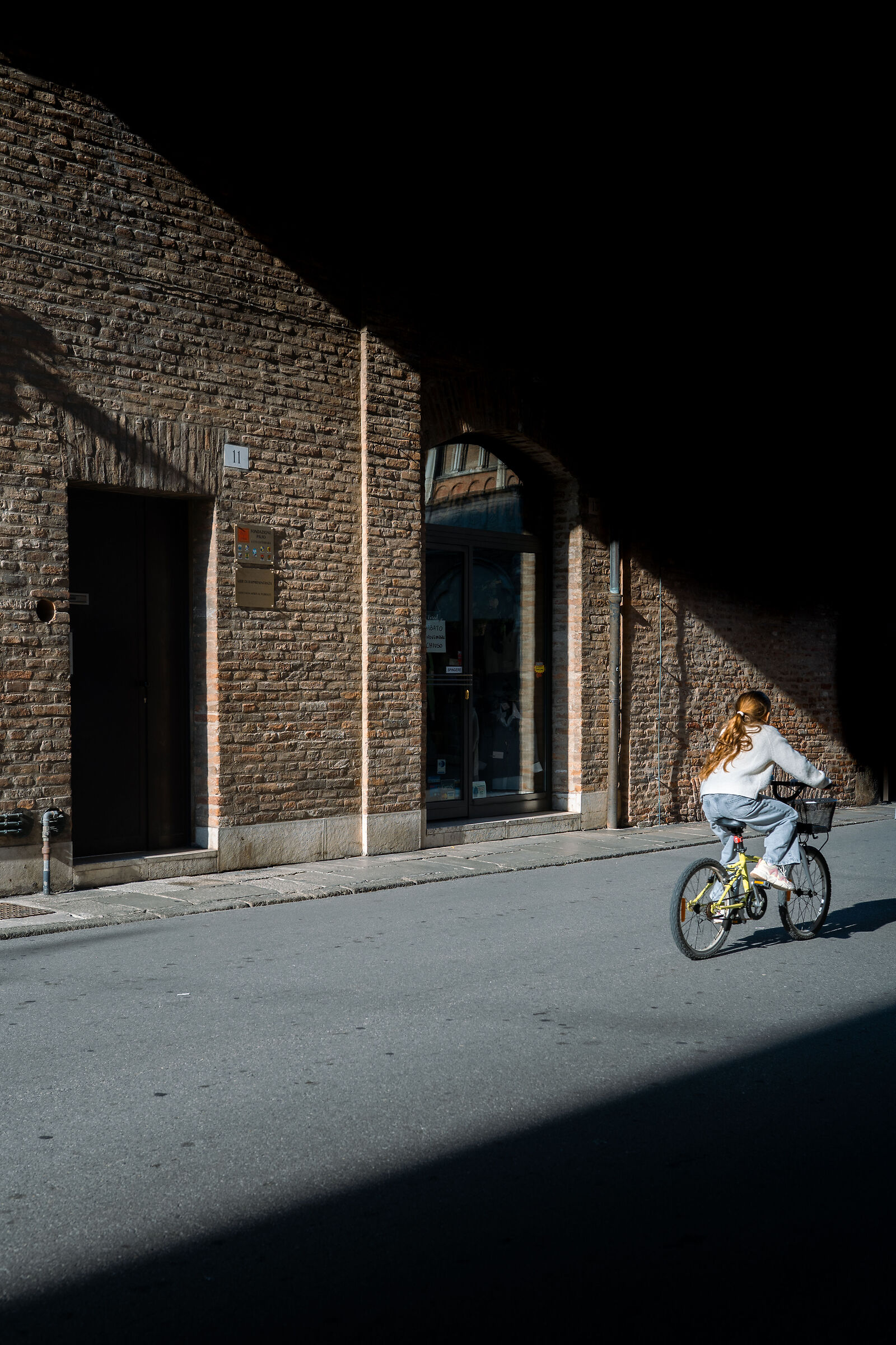 Chasing a beam of light