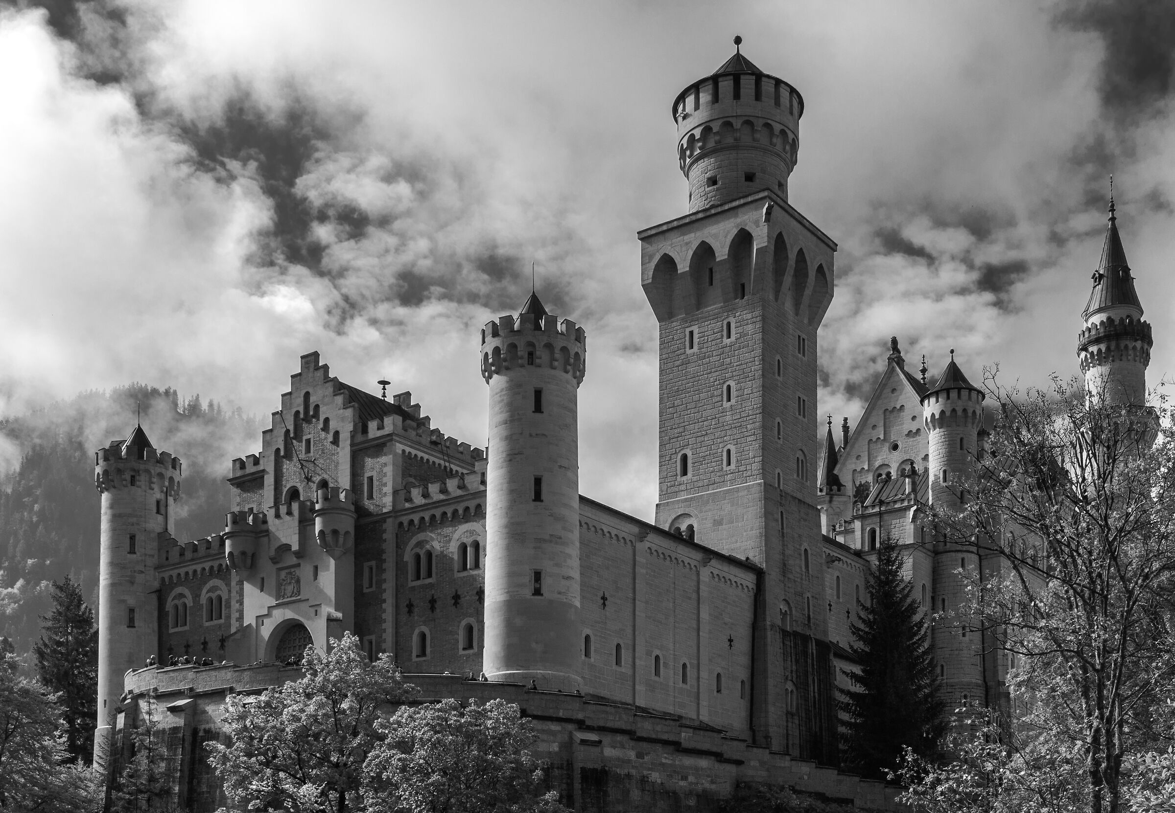 The castle on the hill