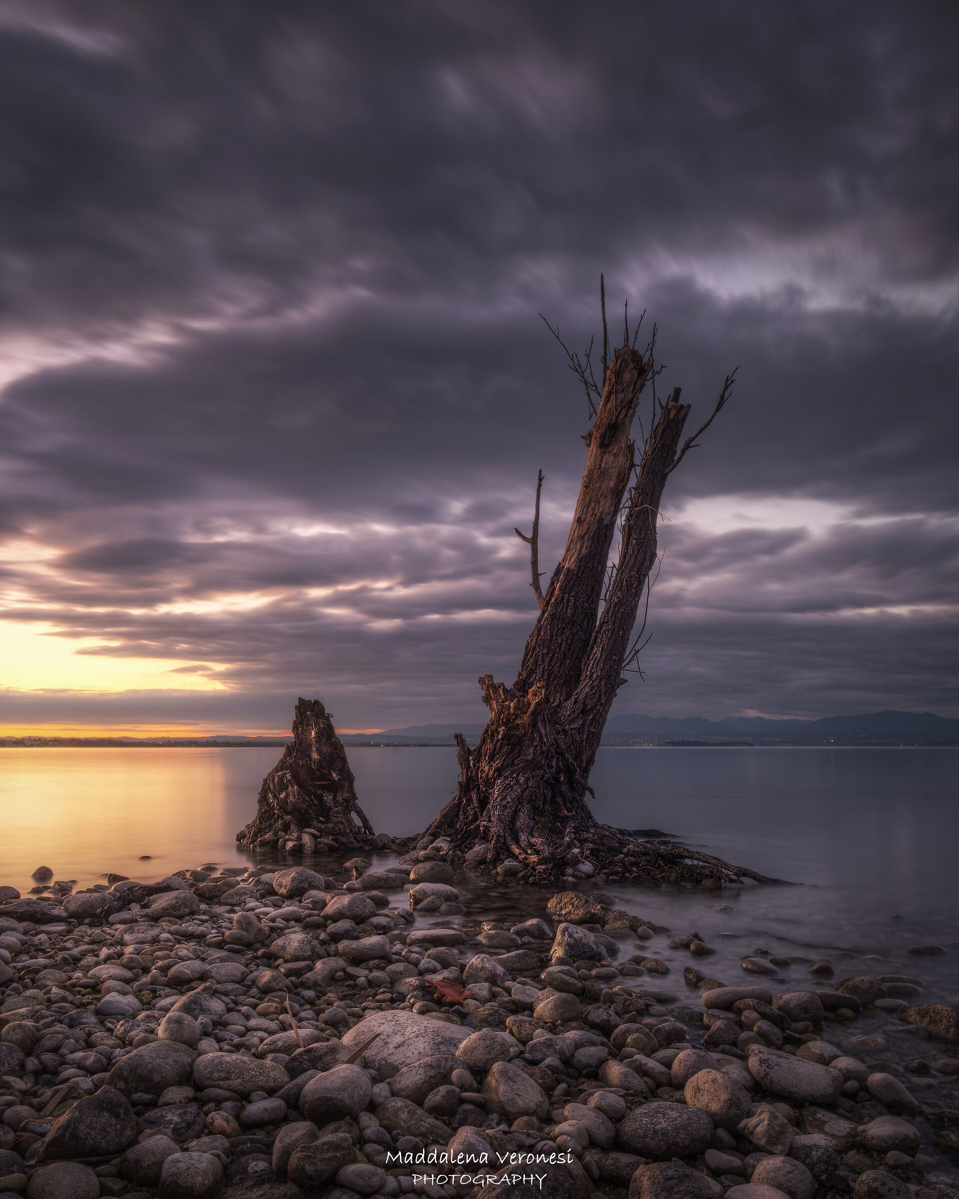 Garda Lake after a Storm