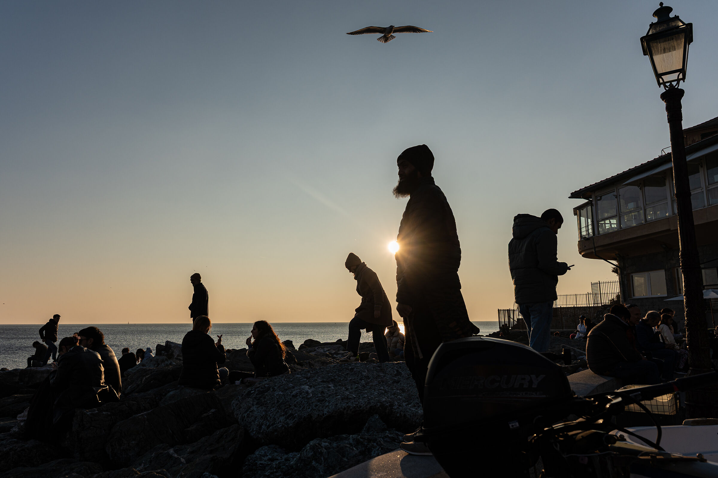 Boccadasse sunset