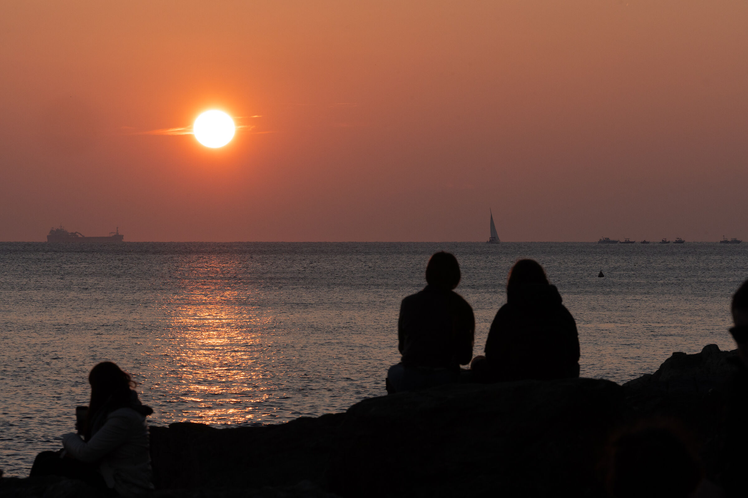 boccadasse sunset
