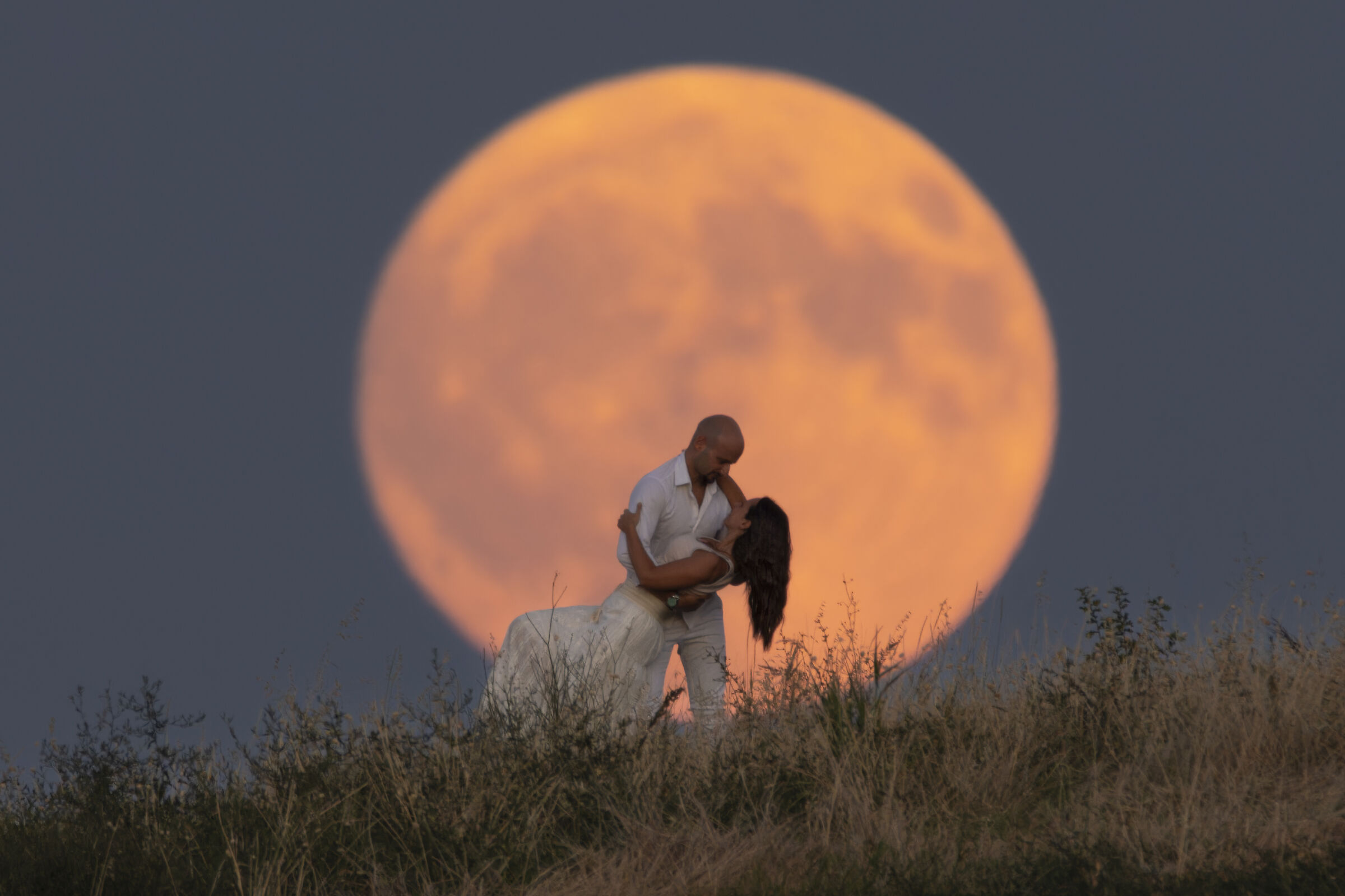 Prewedding sotto la luna
