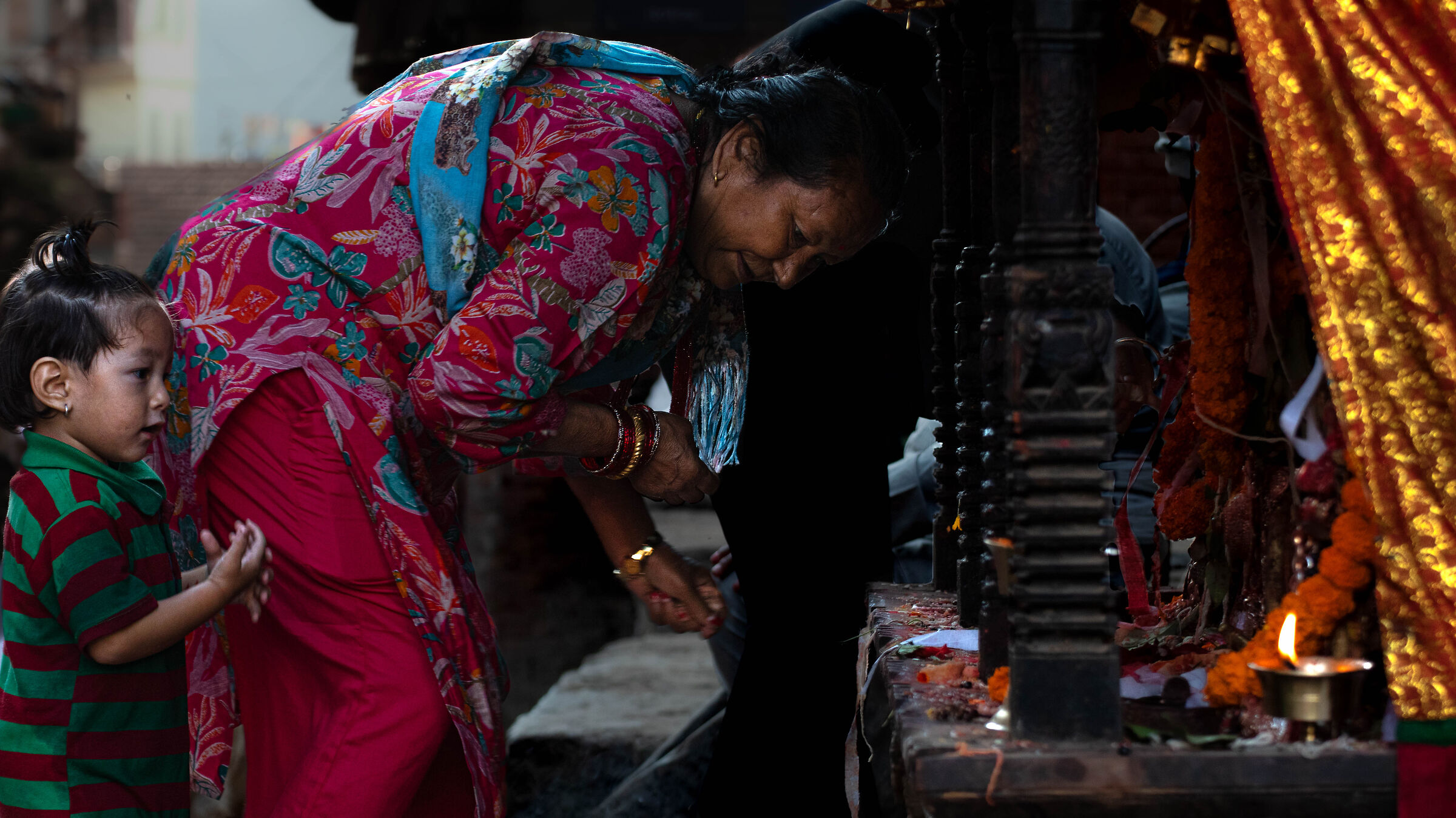 Preparativi per il Dashain, 2