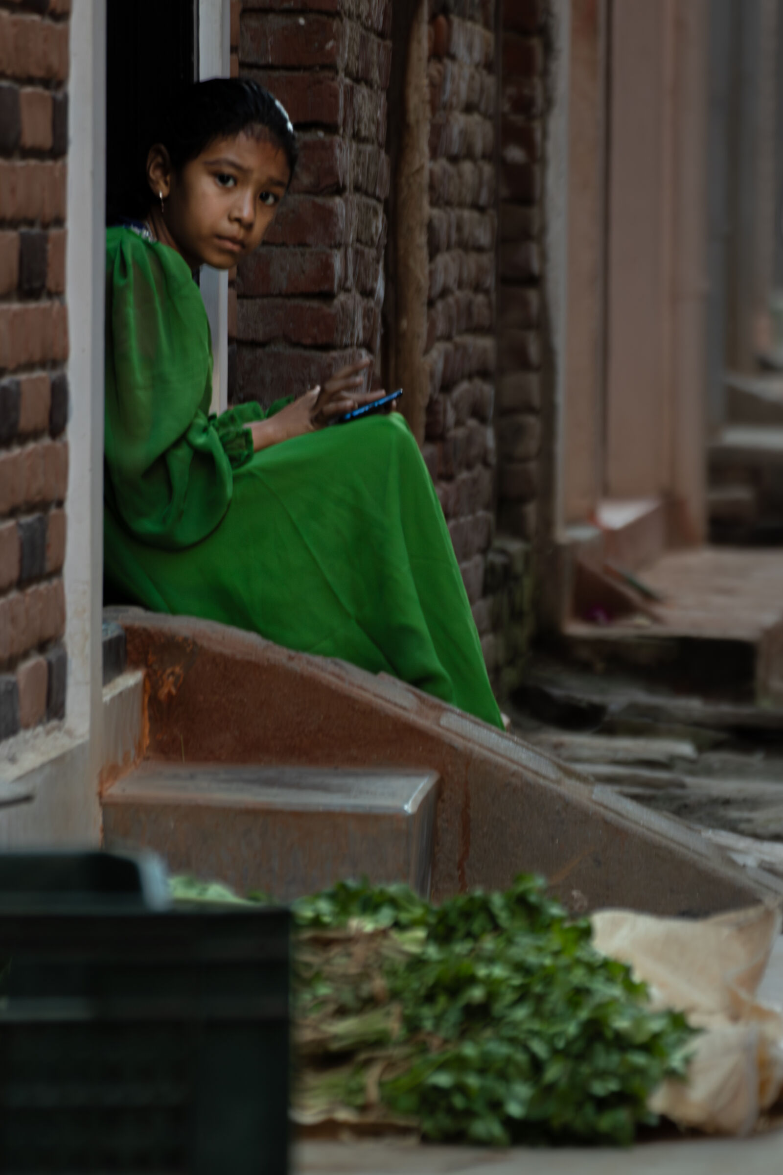 Una bambina a Kokhana