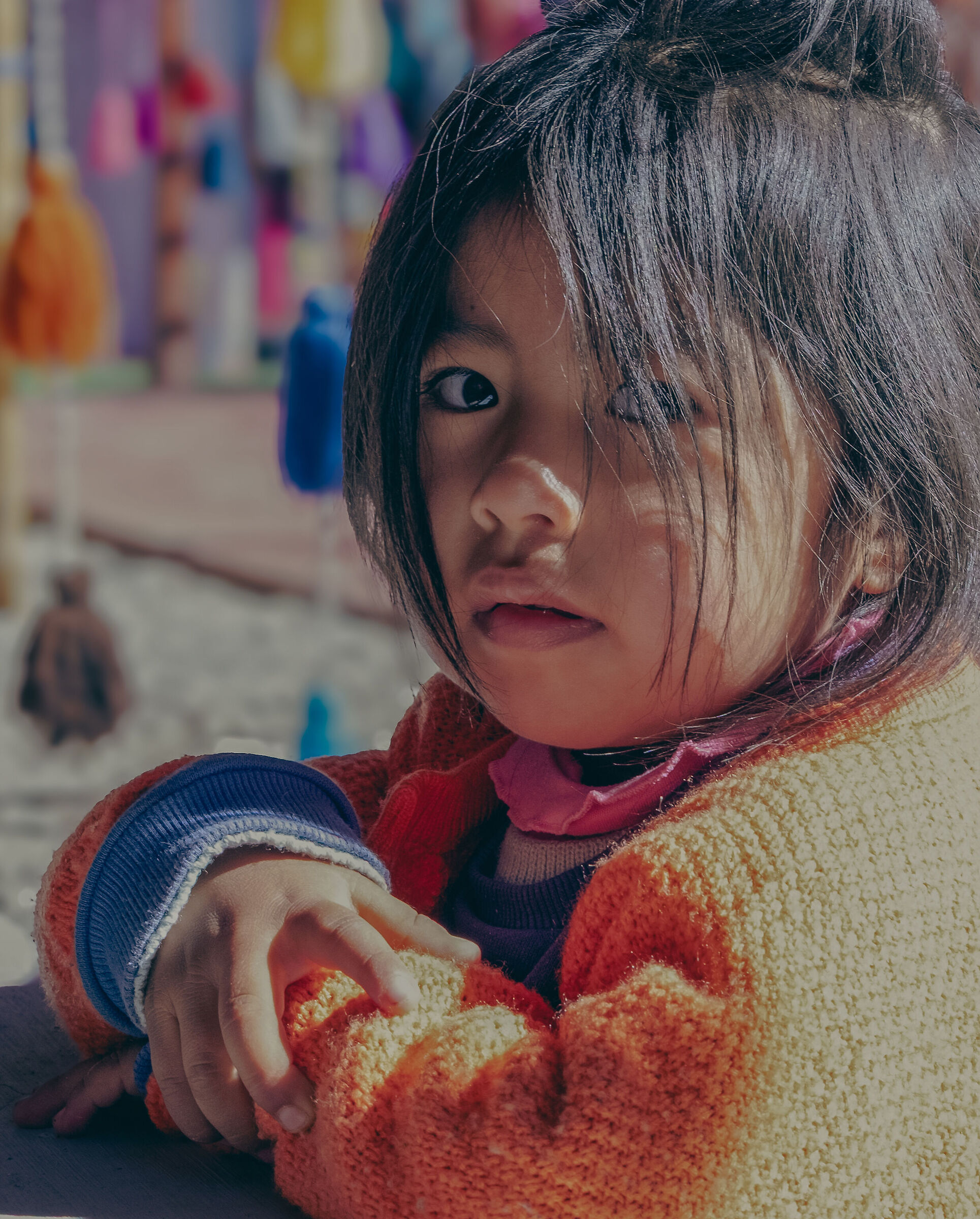 somewhere in the Peruvian Andes, Valeria