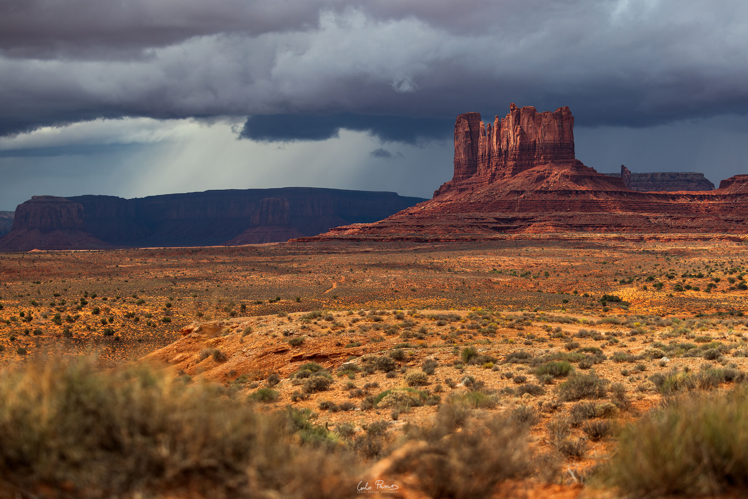 Monument Valley, da qualche parte negli Stati Uniti