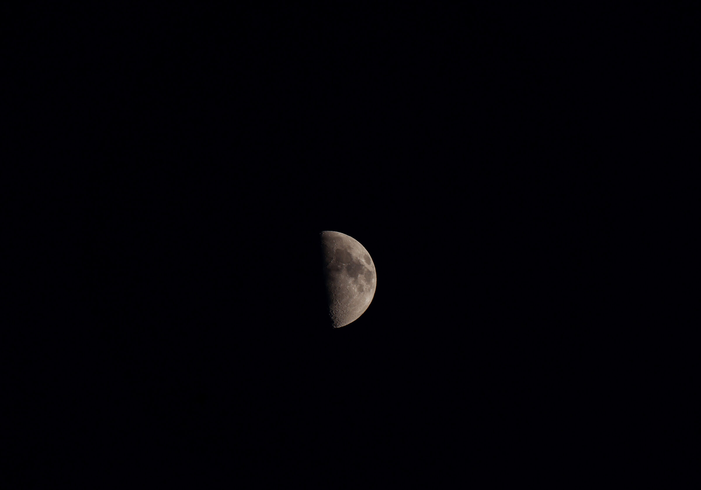 Luna mezzo quarto notte
