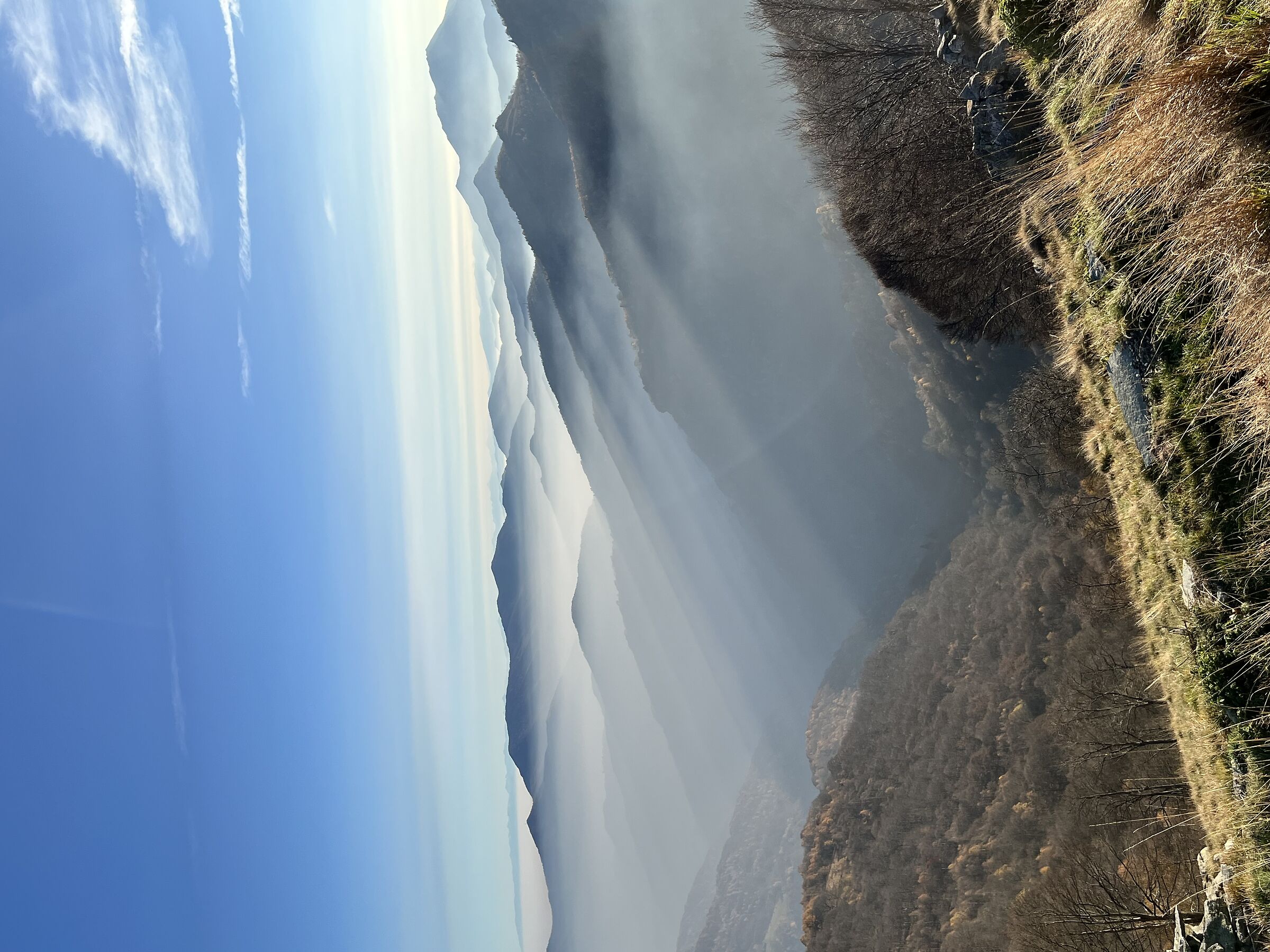 Vista dal rifugio