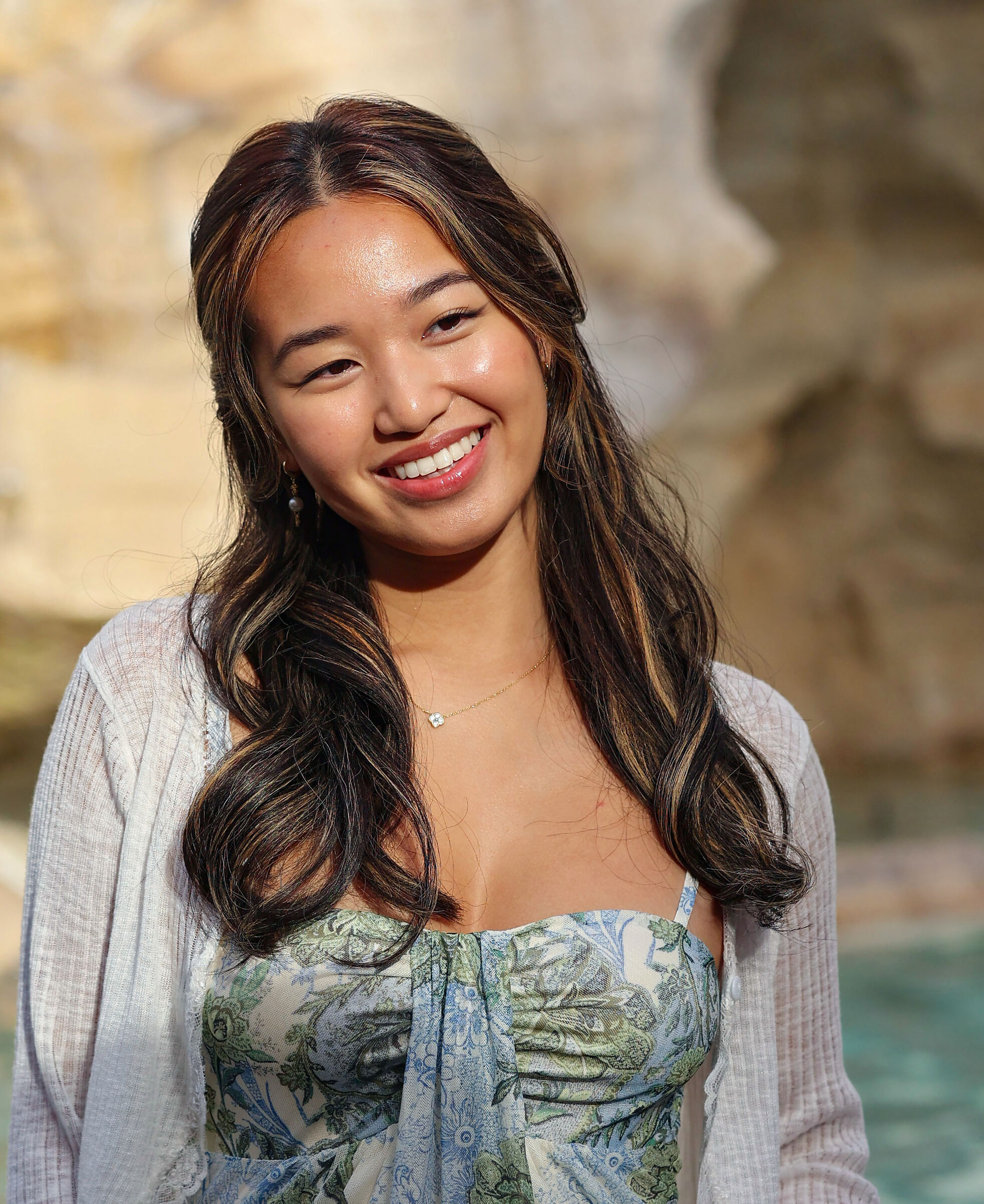 Sincere smile