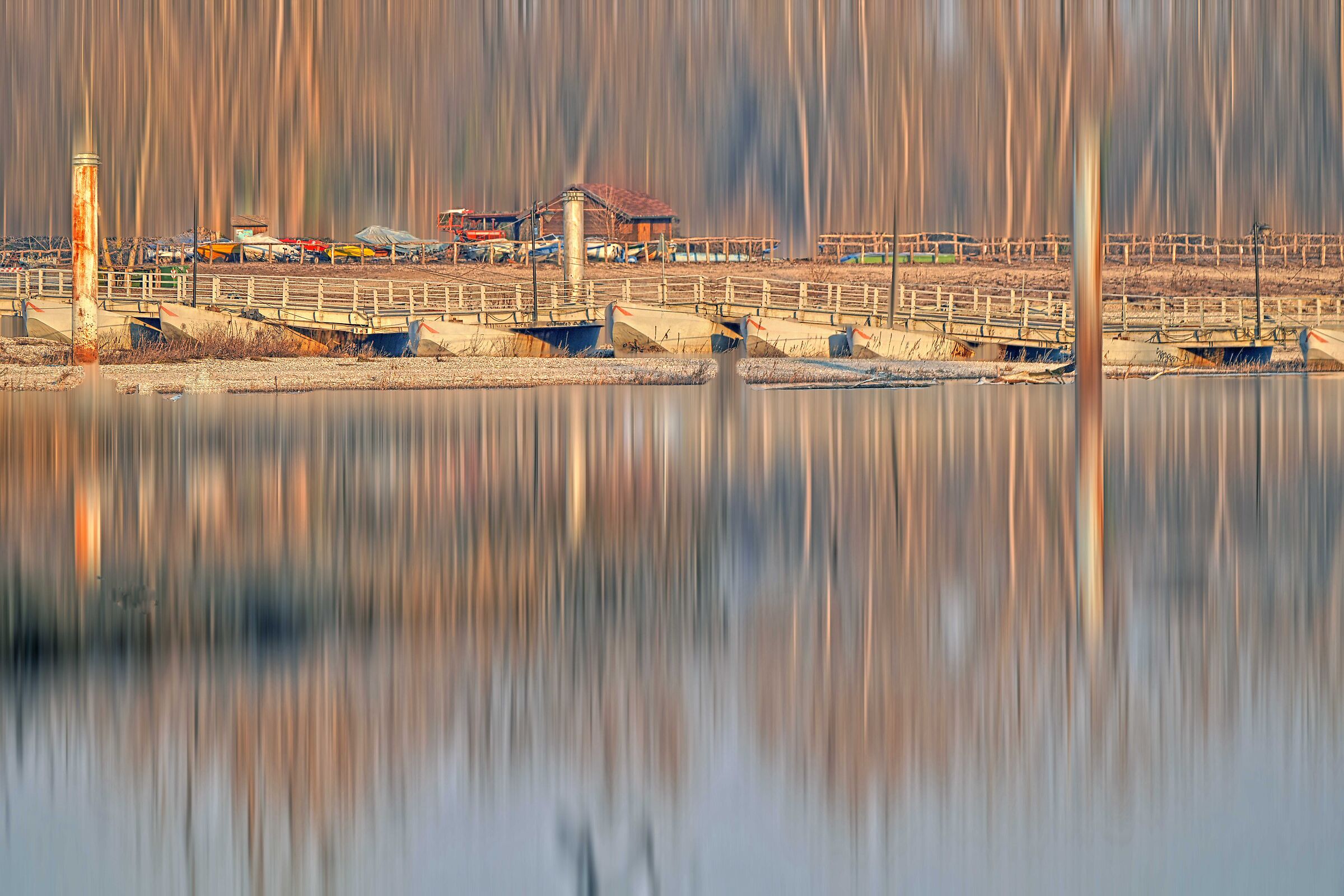 Ponte delle barche, Bereguardo (effetto Adamski)
