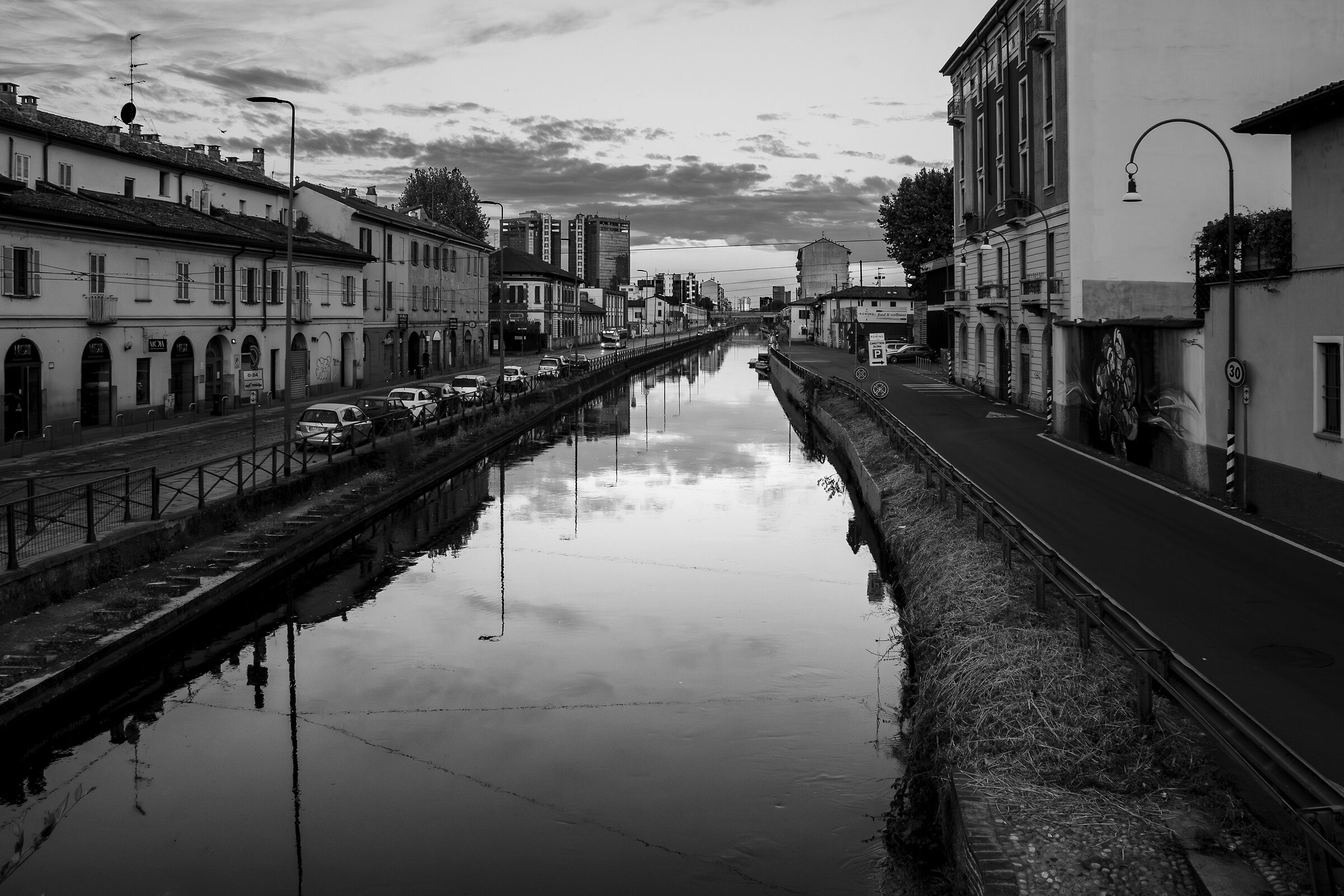 At the first light of a new day