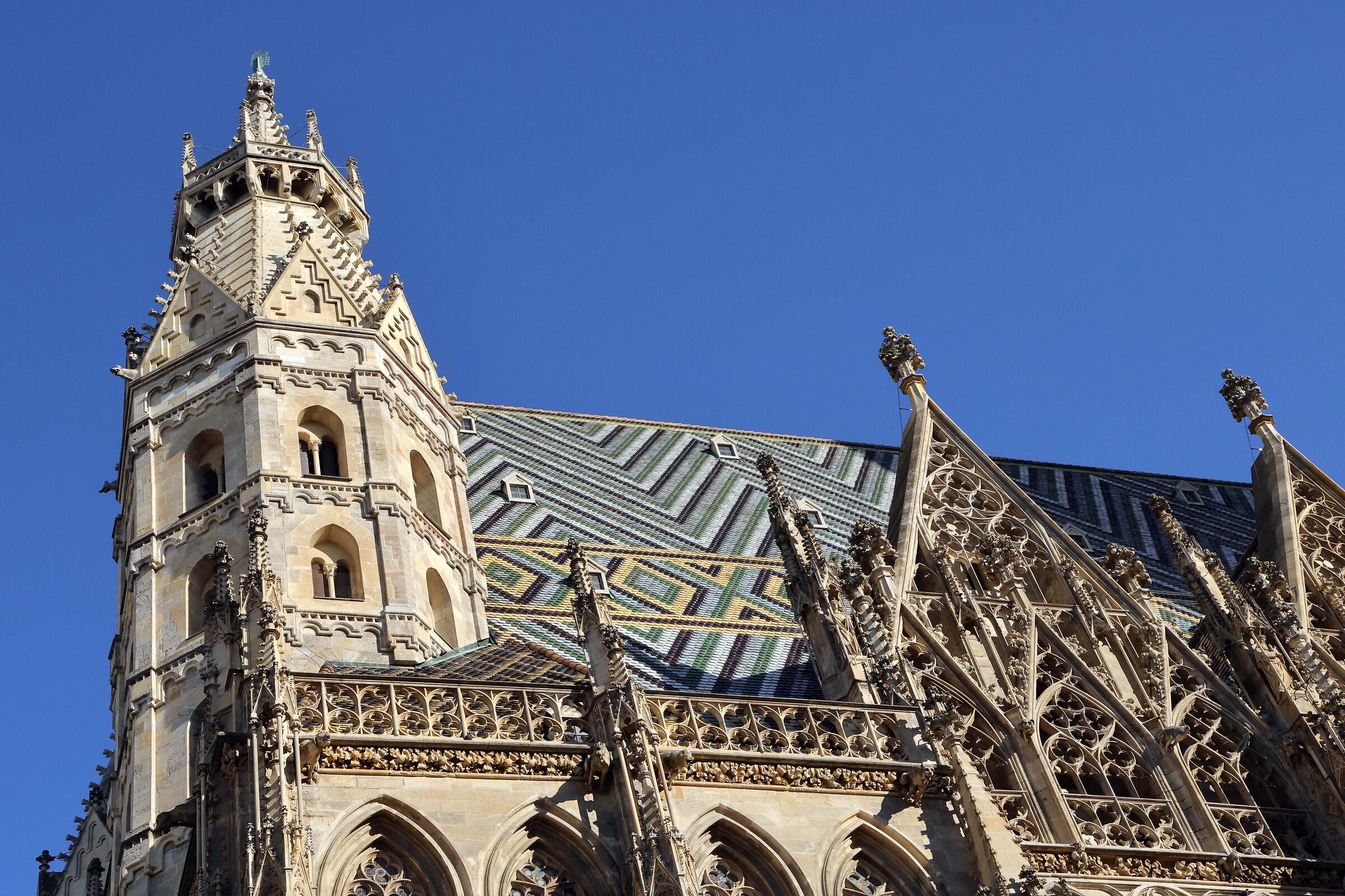 Side view of the cathedral
