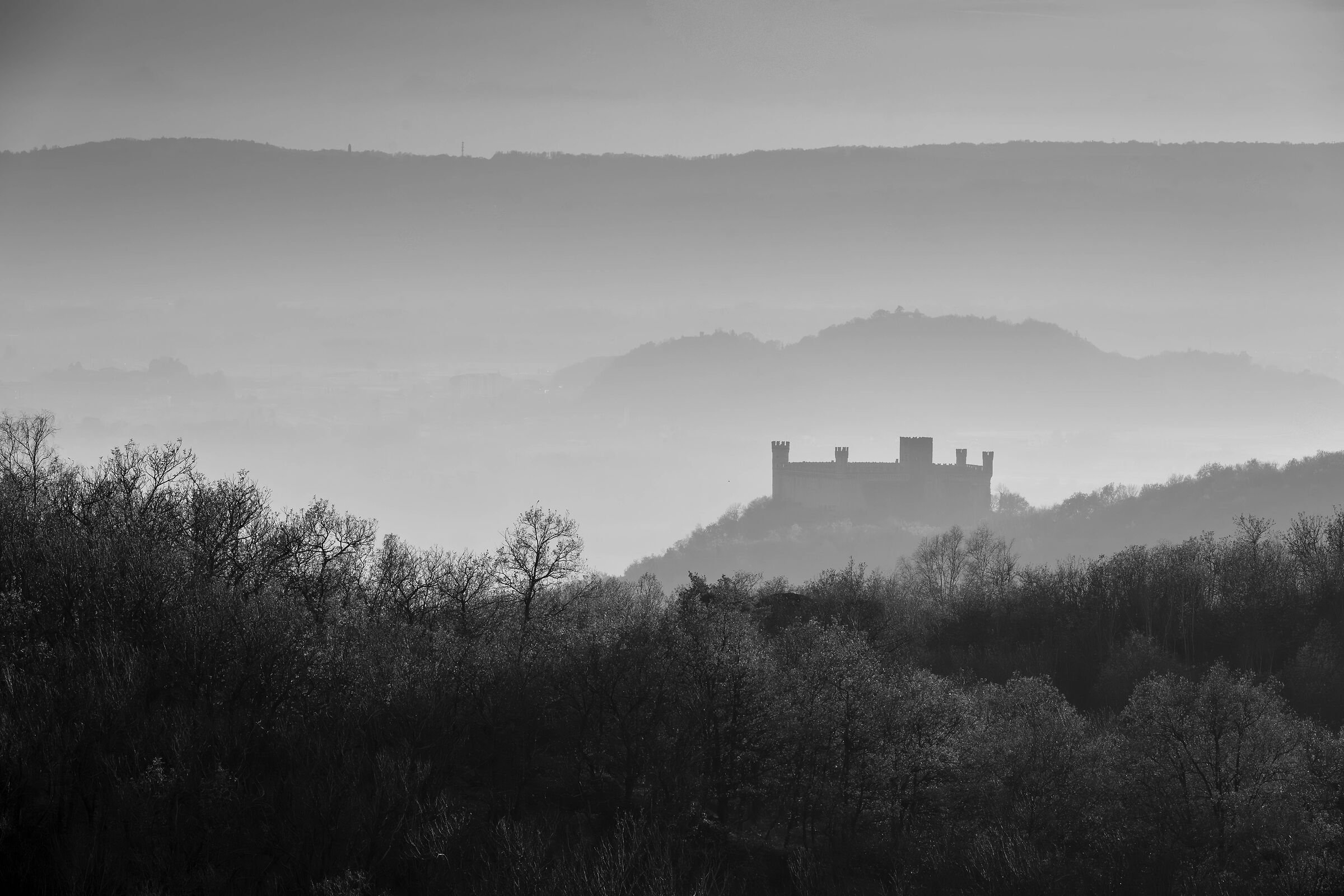 Castle in the mists