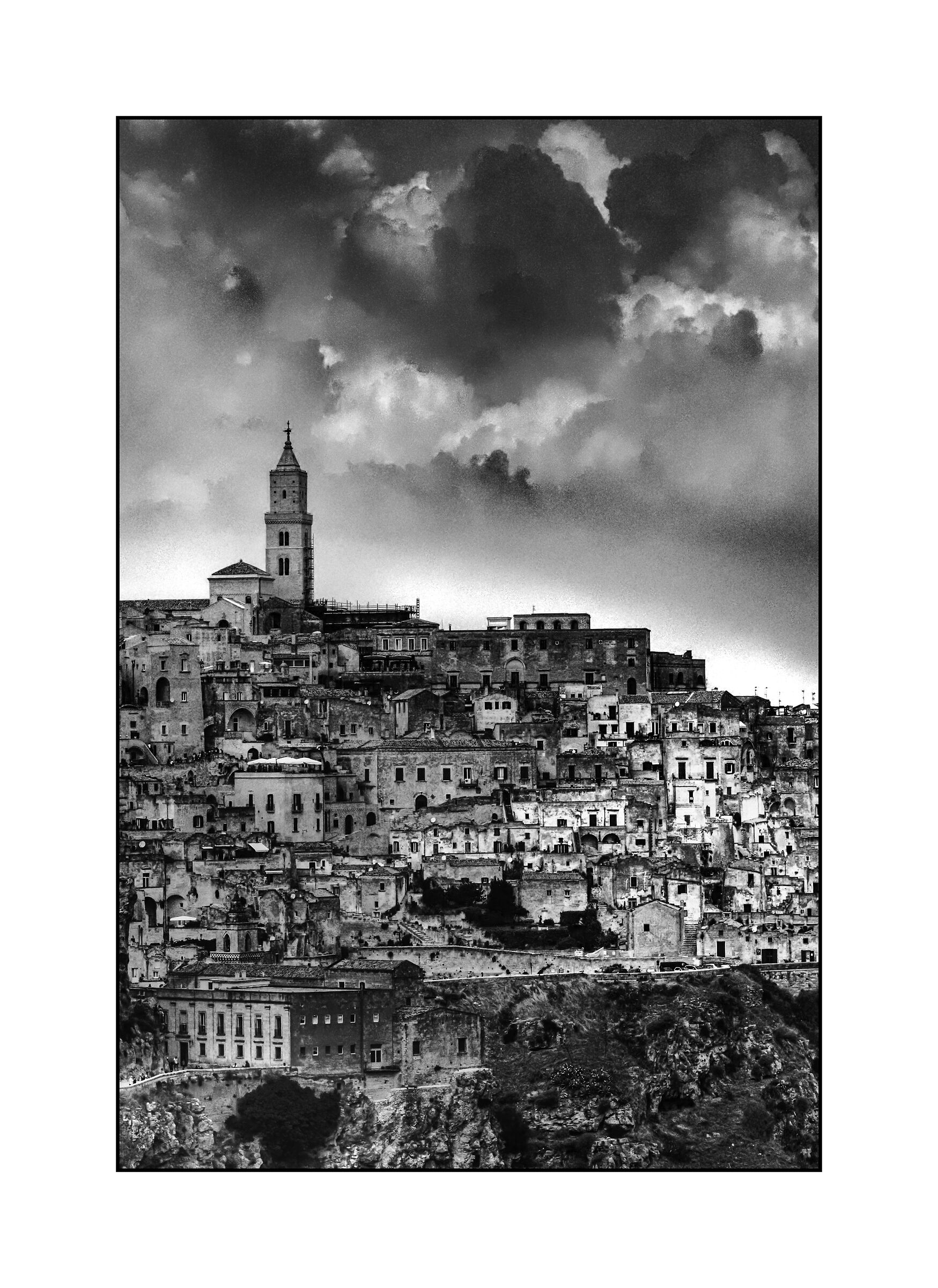 Matera and clouds ...
