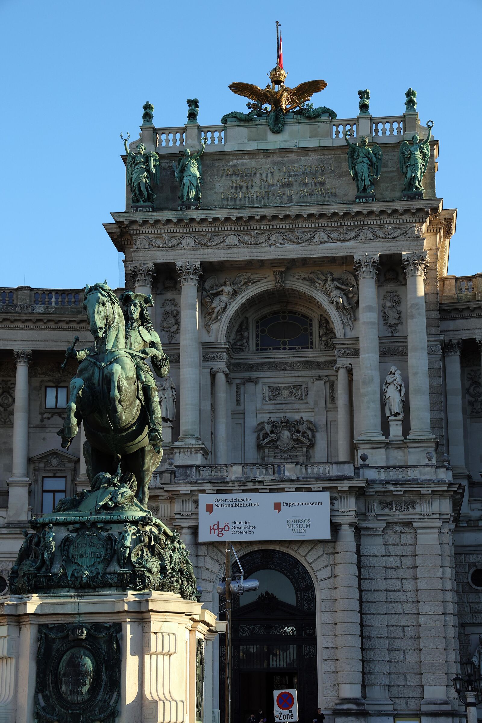 In the palace square
