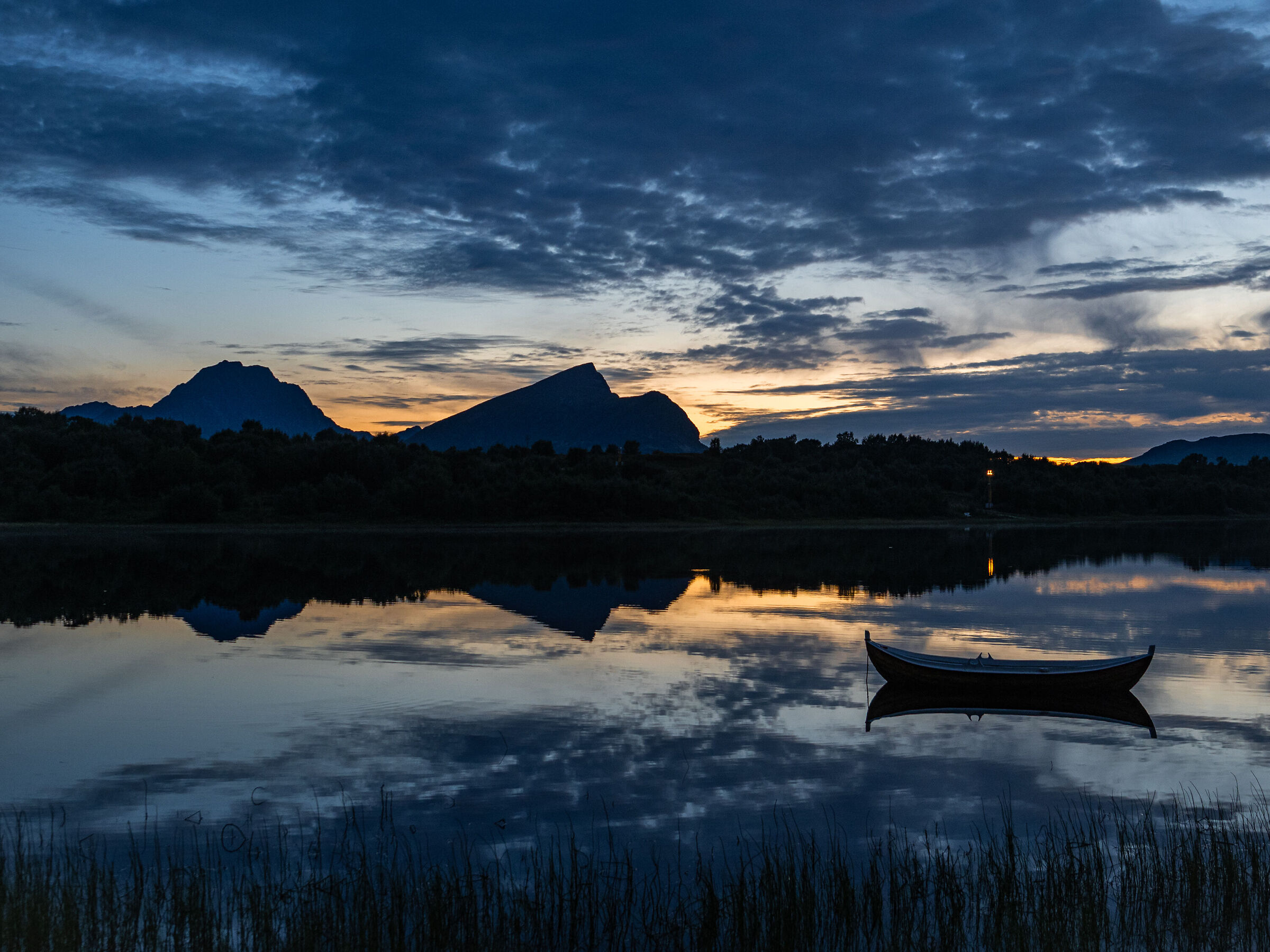 Flat Calm like a mirror