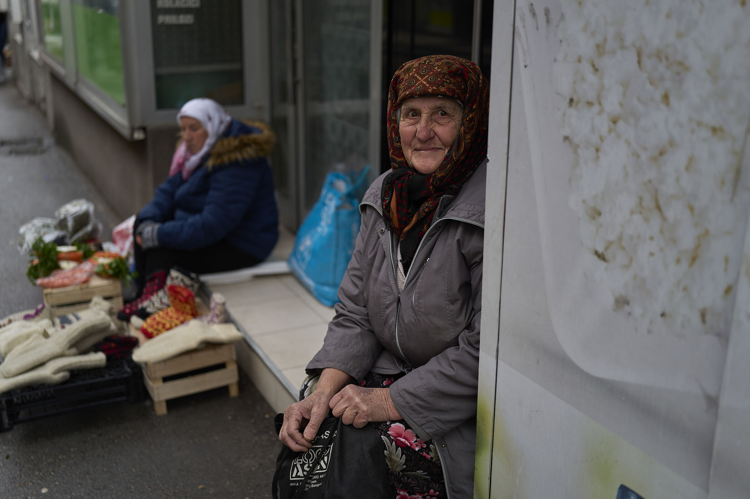 Sarajevo, venditrici ambulanti