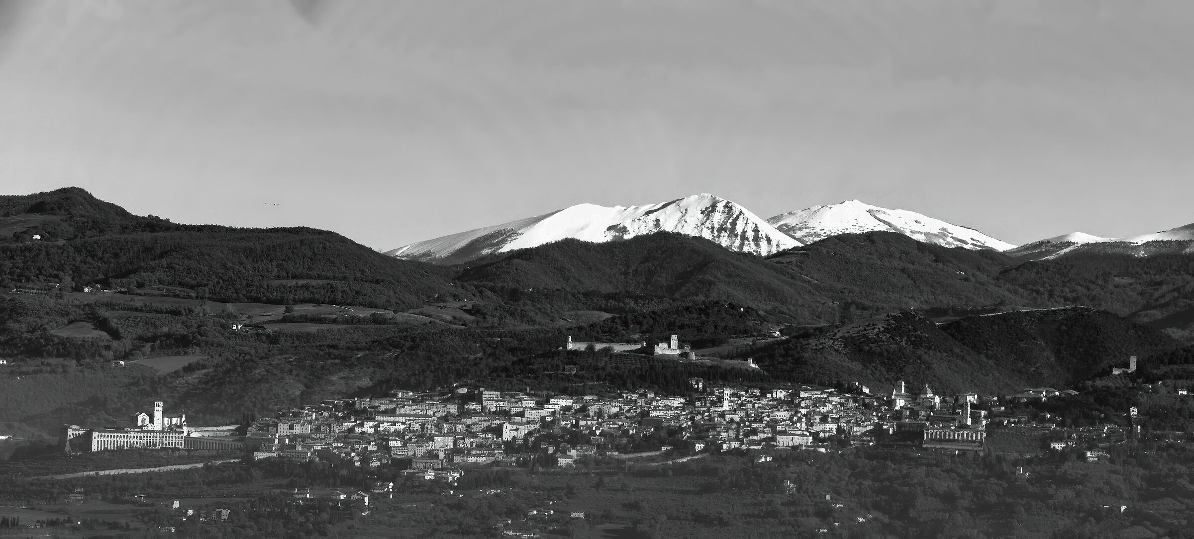 Assisi seen from Collemancio