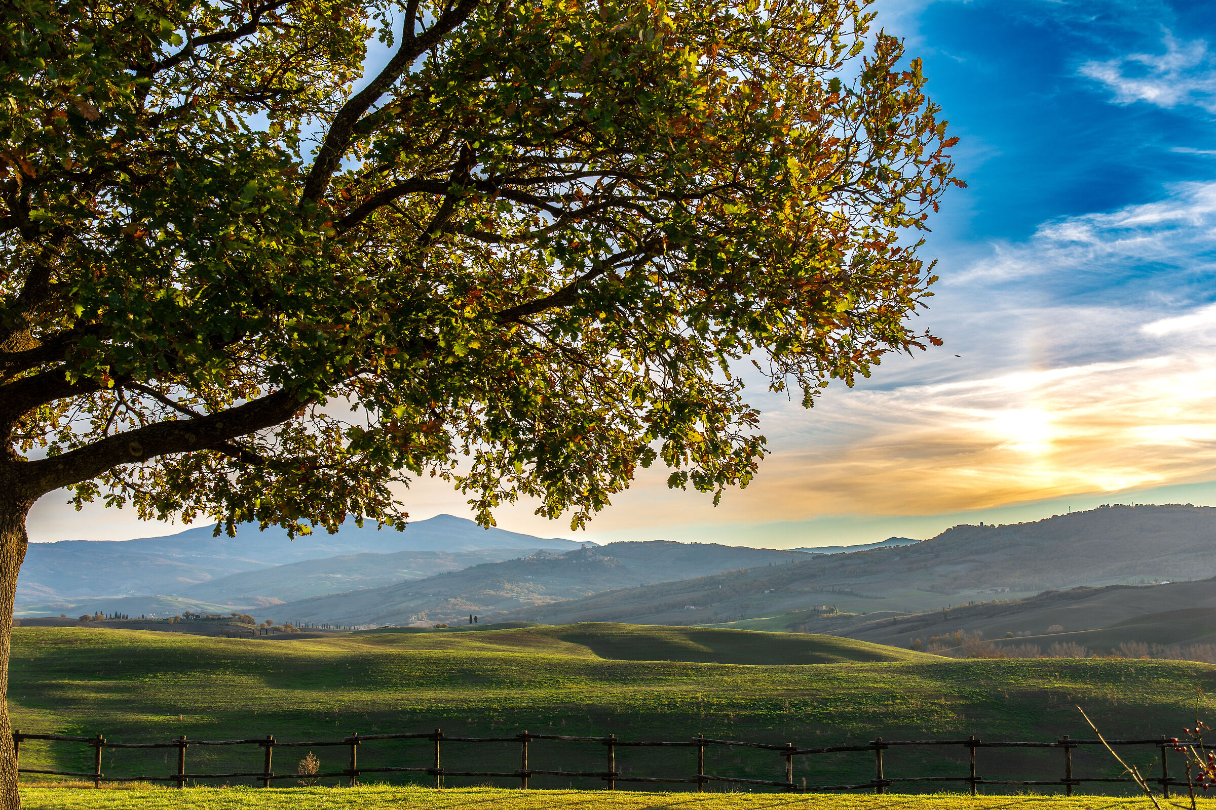 In Val d'Orcia