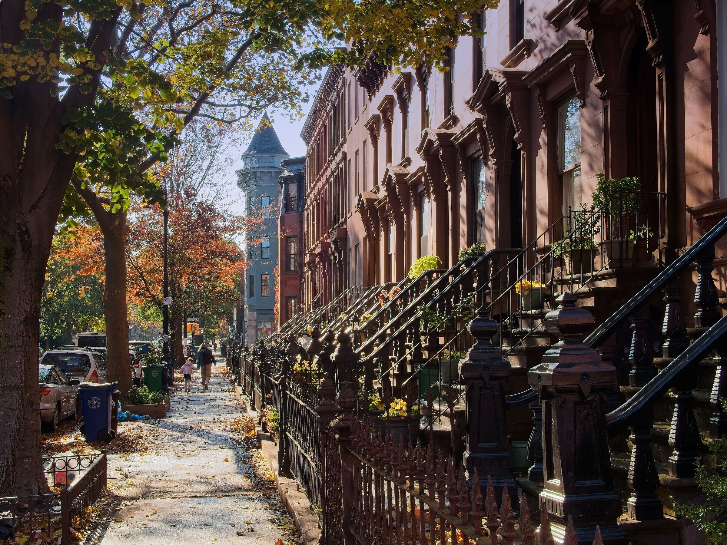 Along the streets of Brooklyn