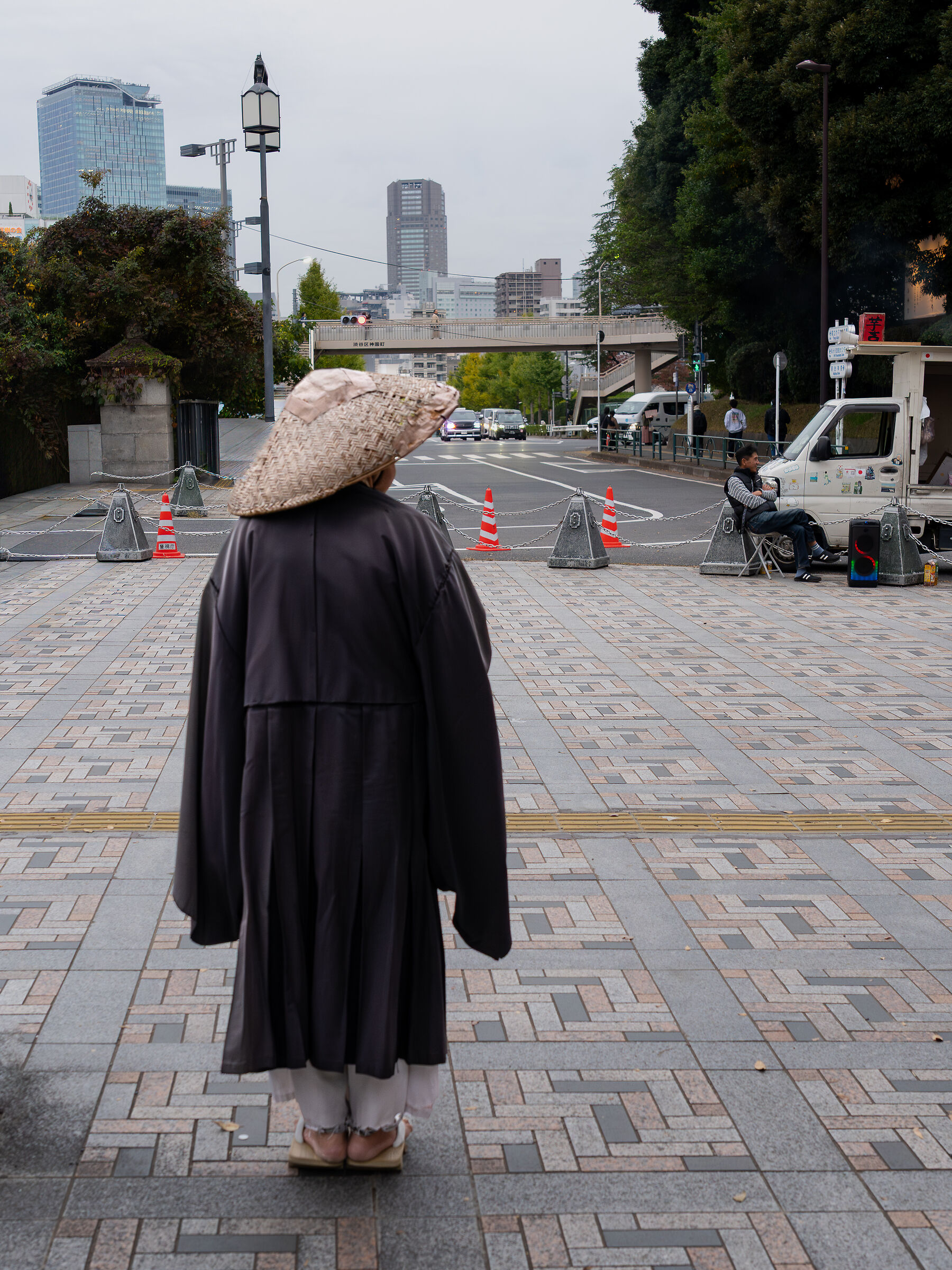 Appena fuori dal Santuatio Meiji, Tokyo.