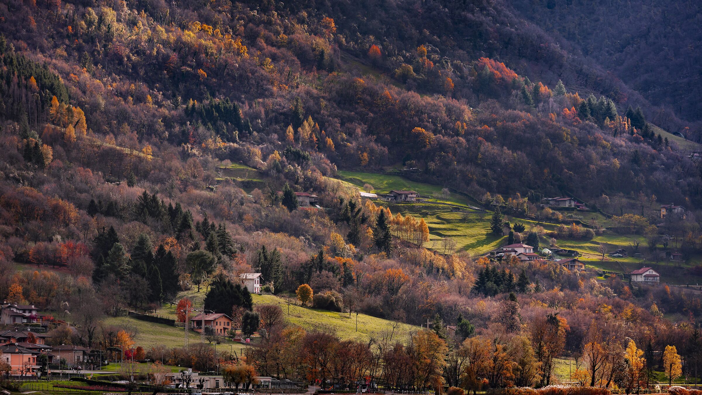 Ultimo sole sulla collina