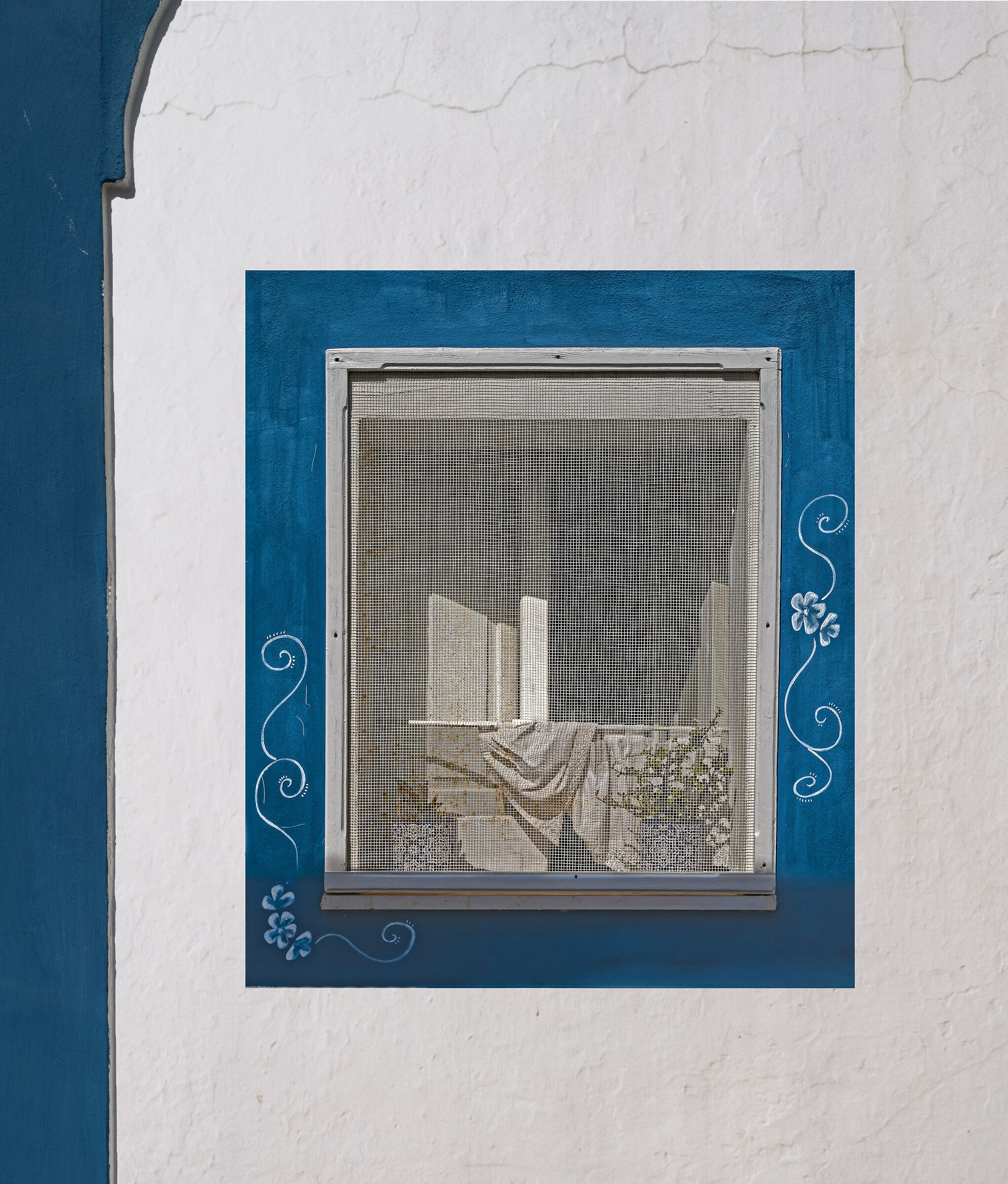 Finestra decorata