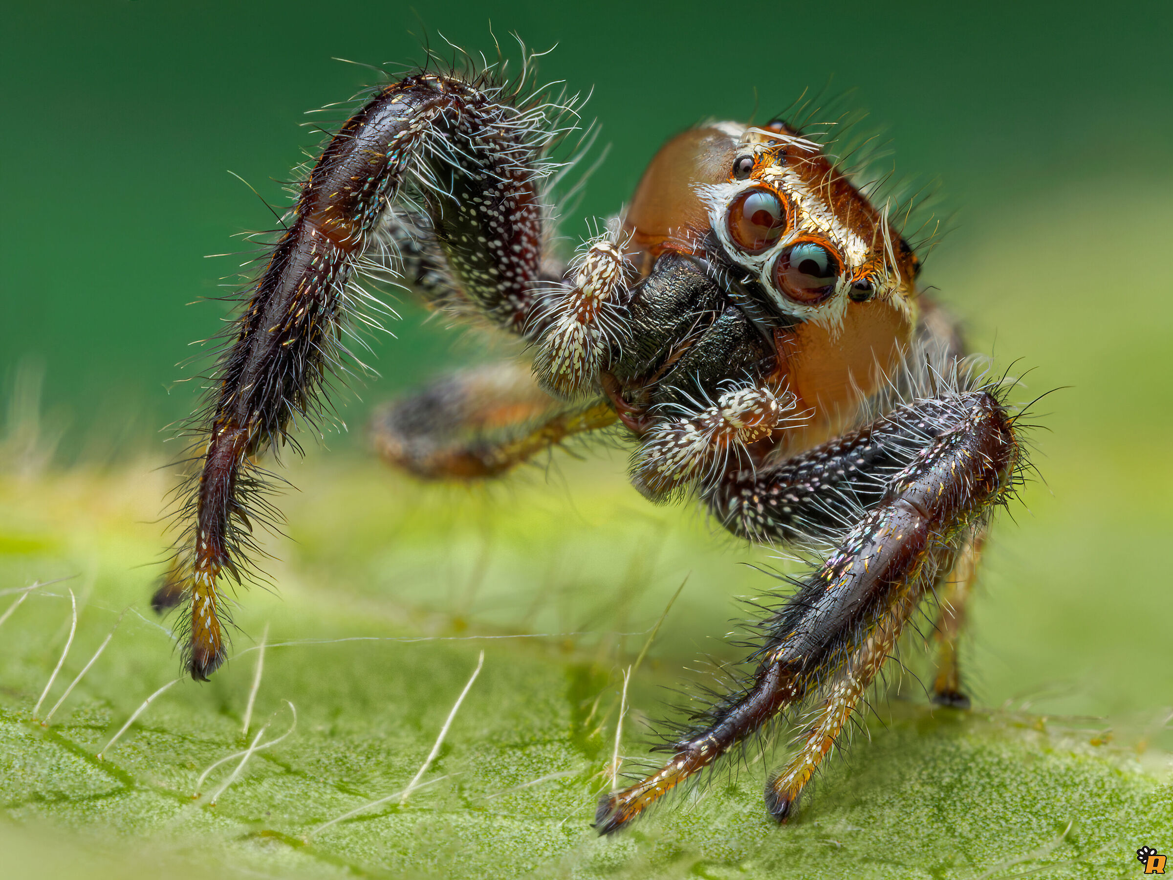 Thyene imperialis - Maschio adulto