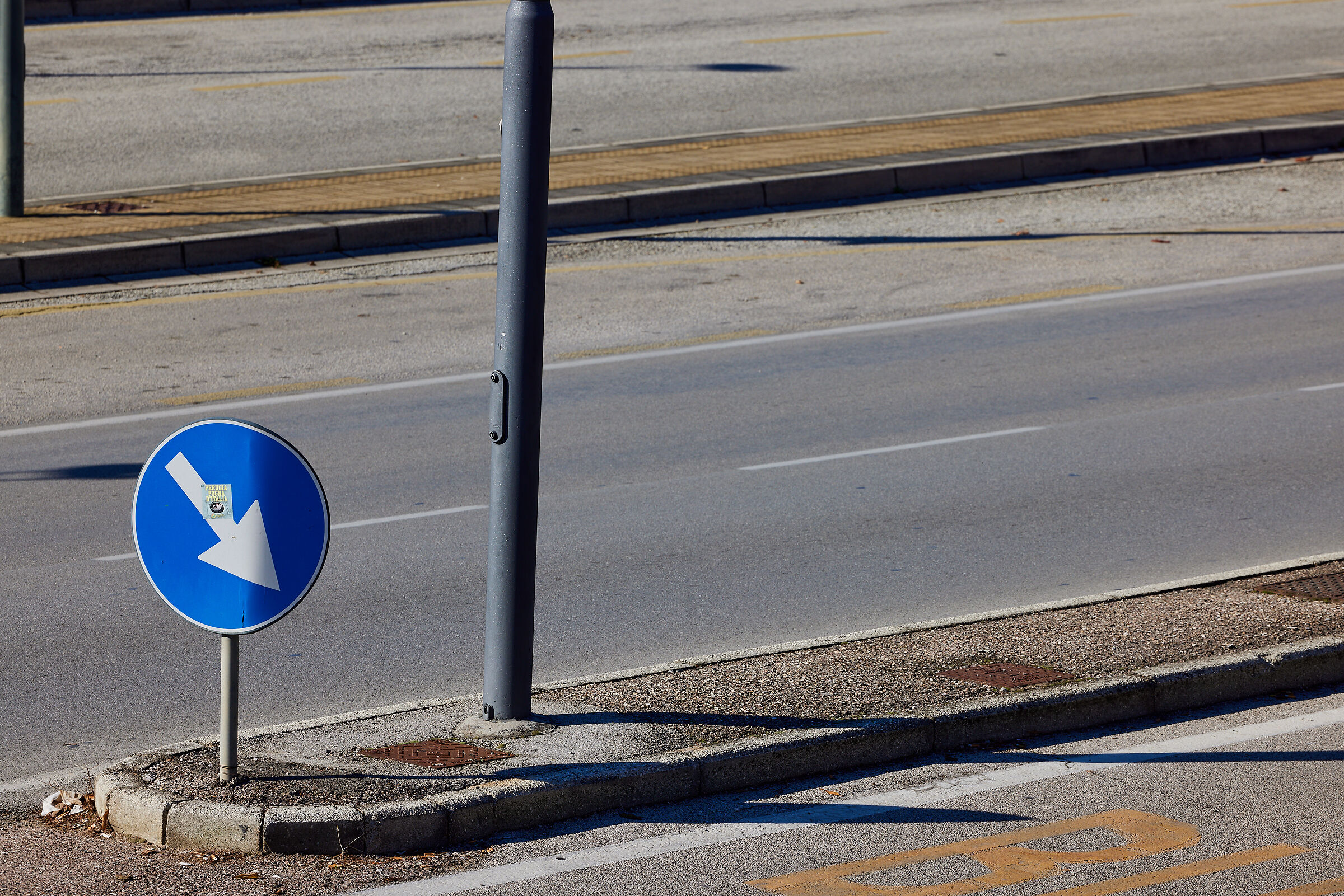 segnalato, raddrizzato