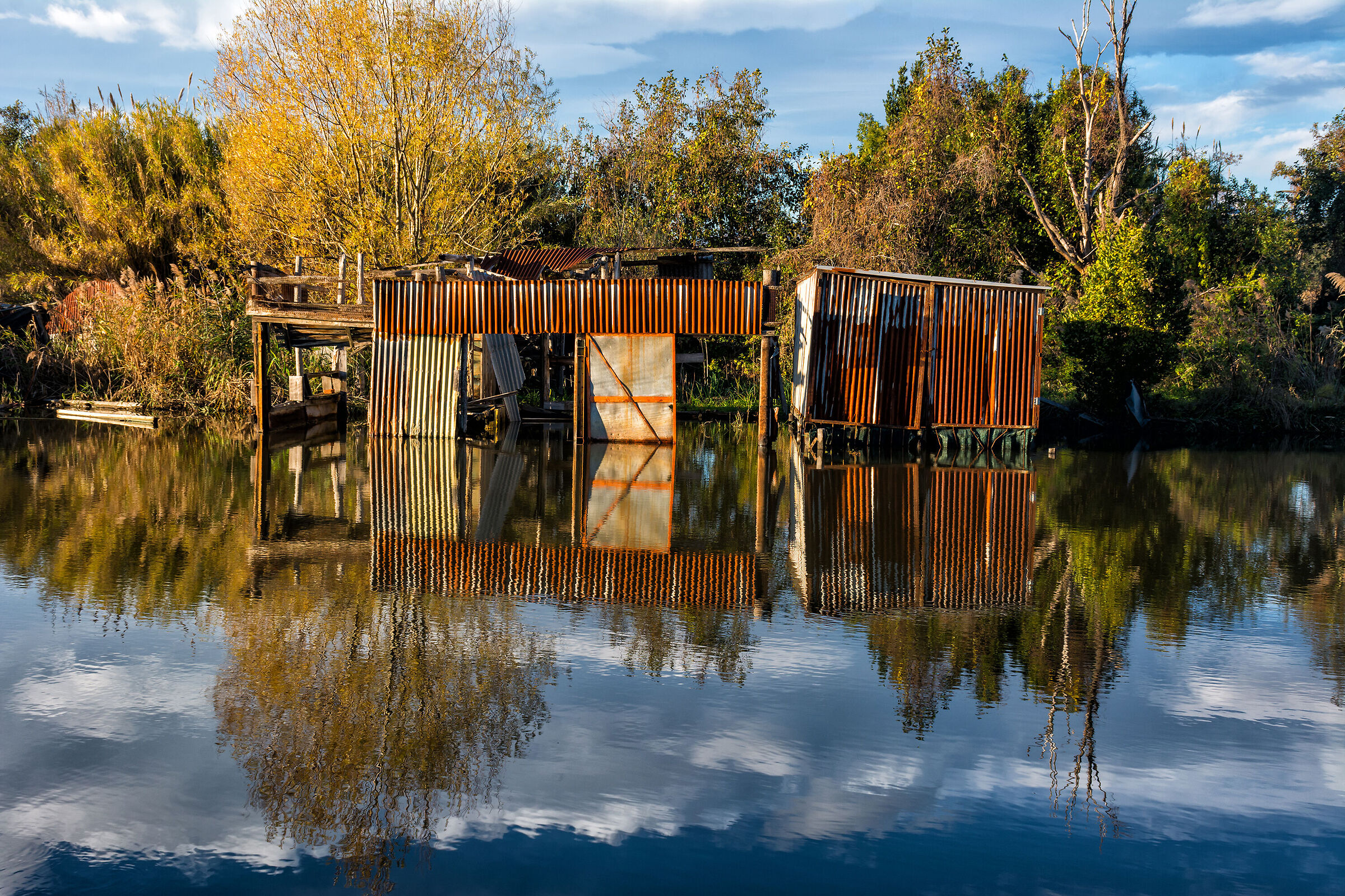 Abandoned fishing village