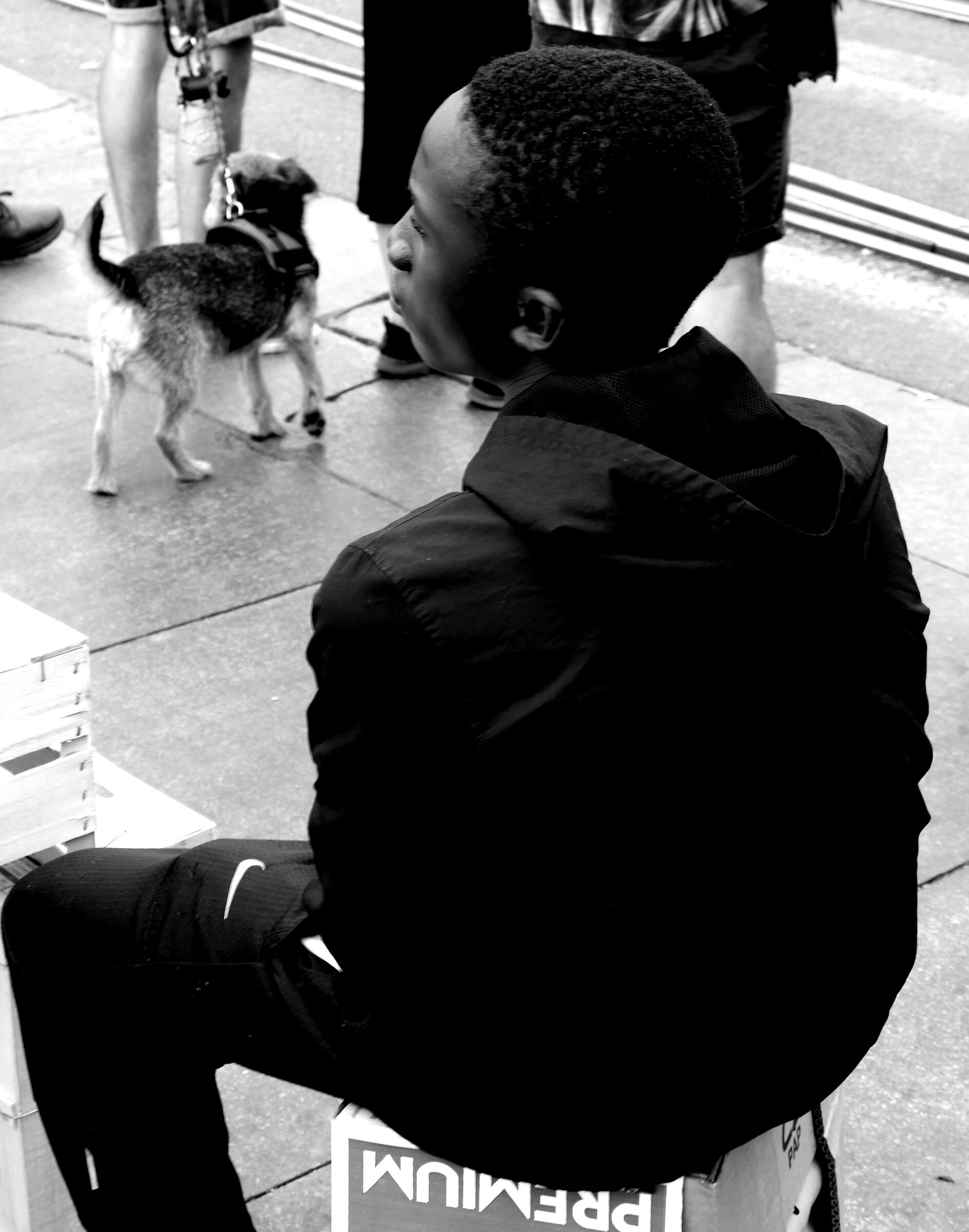 Waiting for something