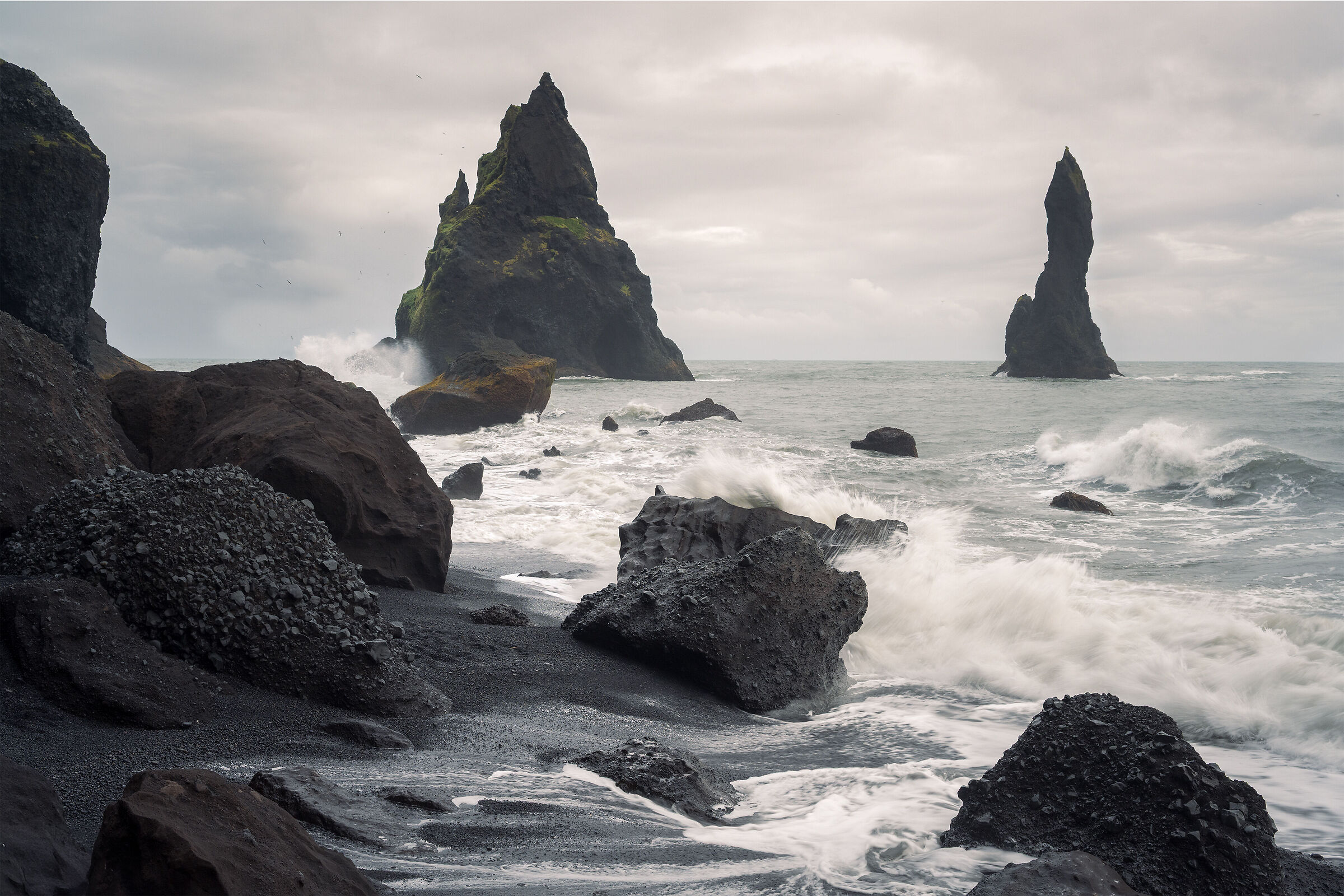 The black stacks of Reynisfjara