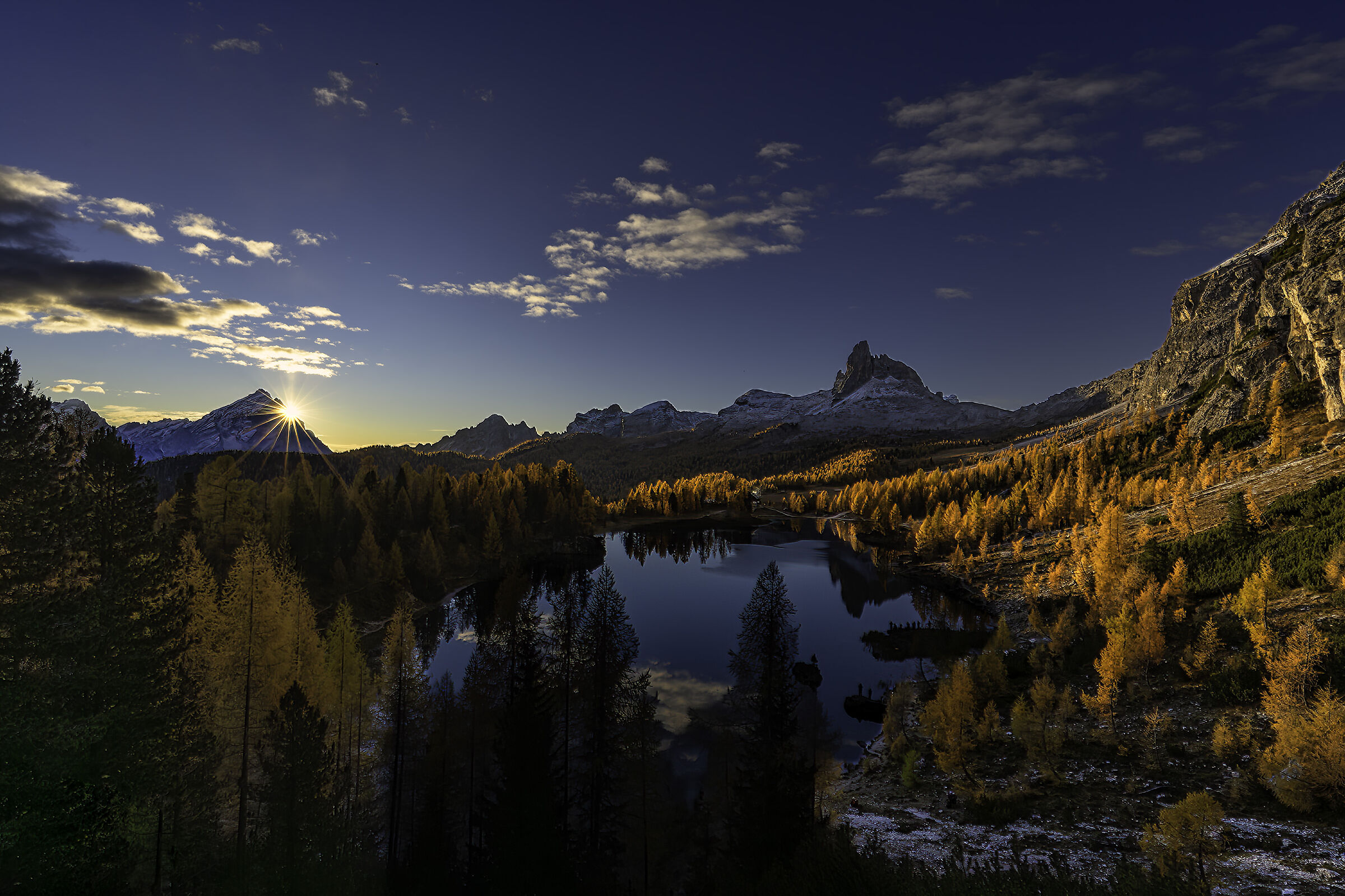 The sun is coming to Lake Federa