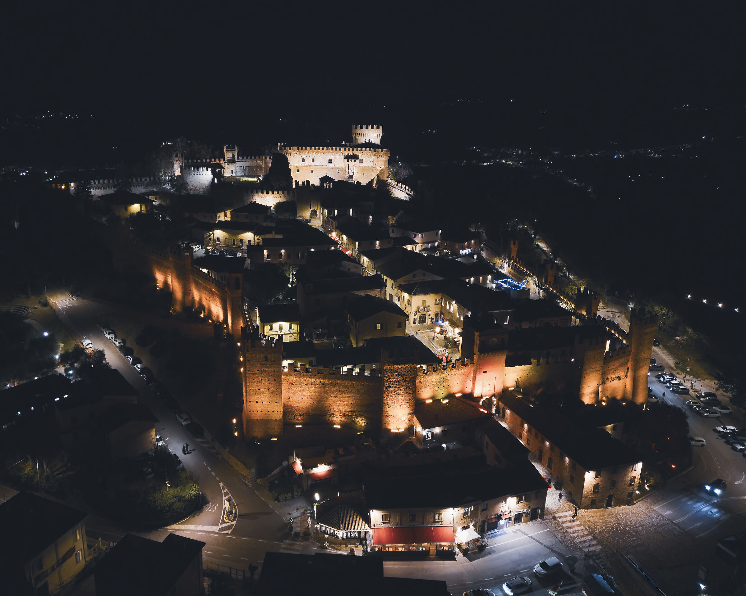 Night tour in Gradara