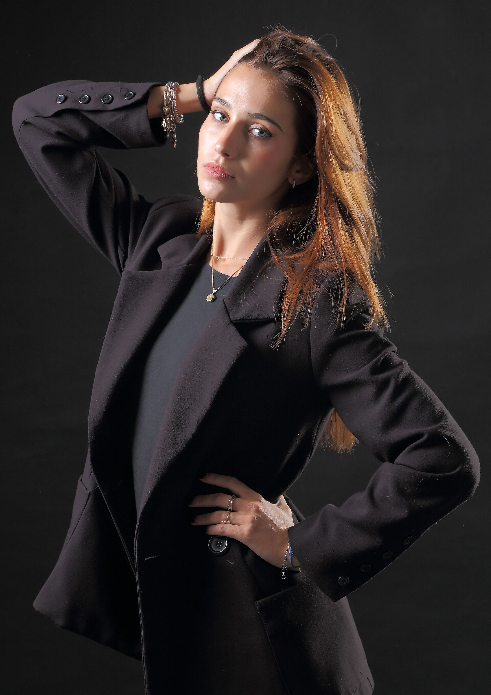 Black background