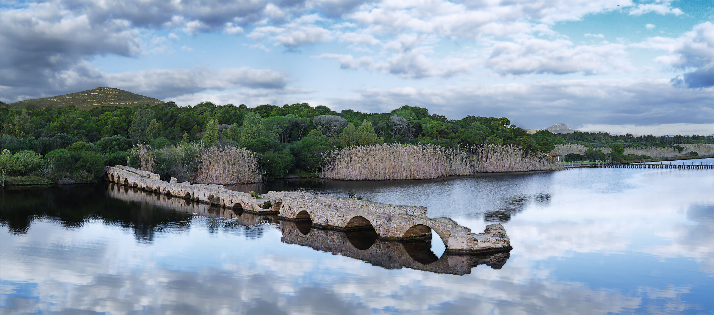 Ponte romano sul Calich