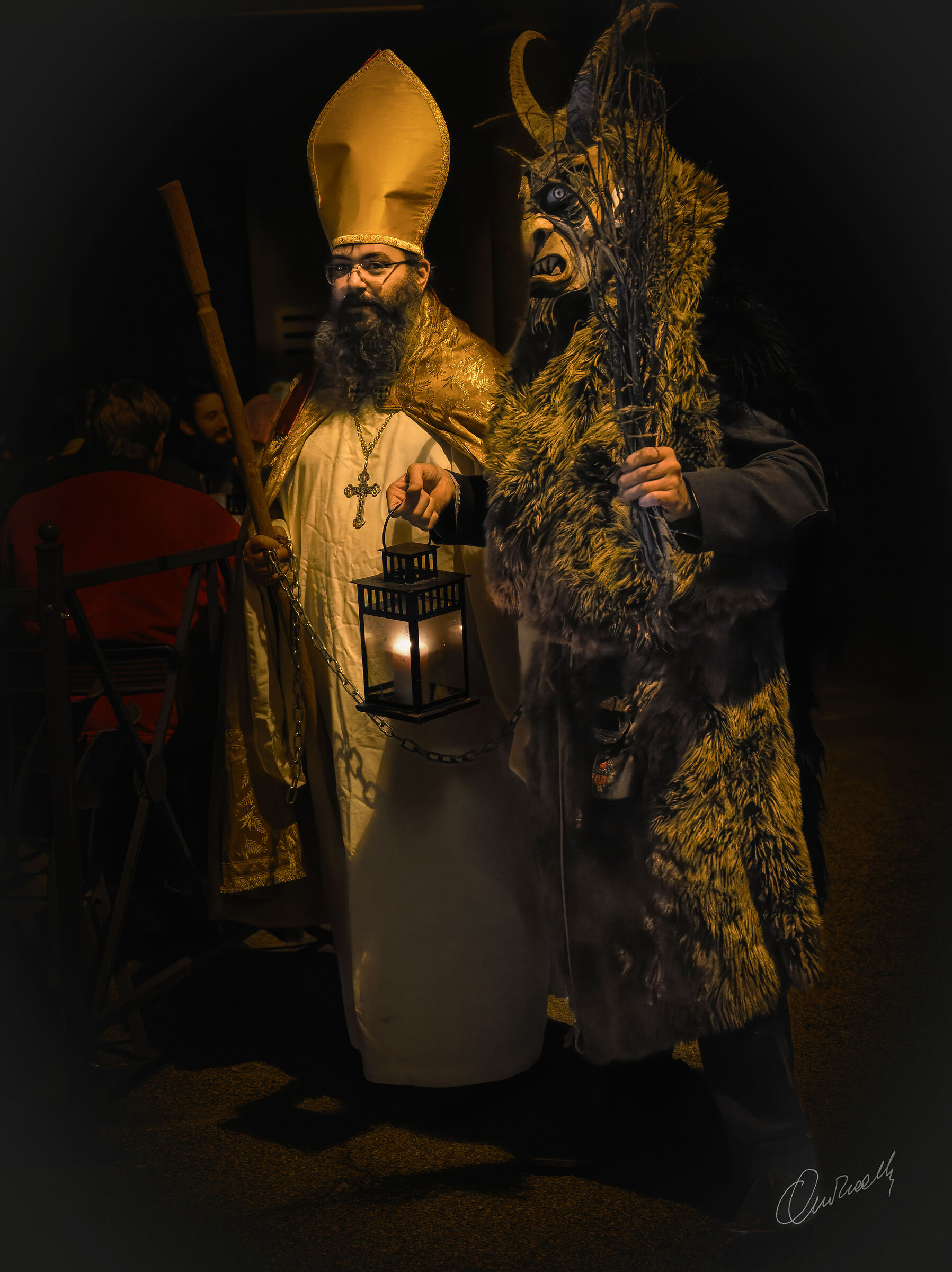 S. Nicola con krampus