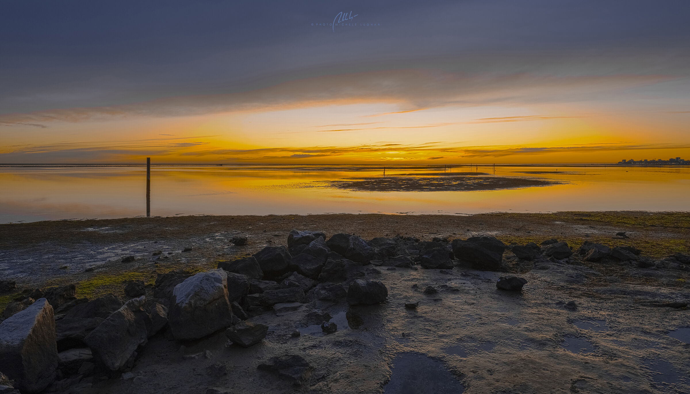 crepuscolo in laguna