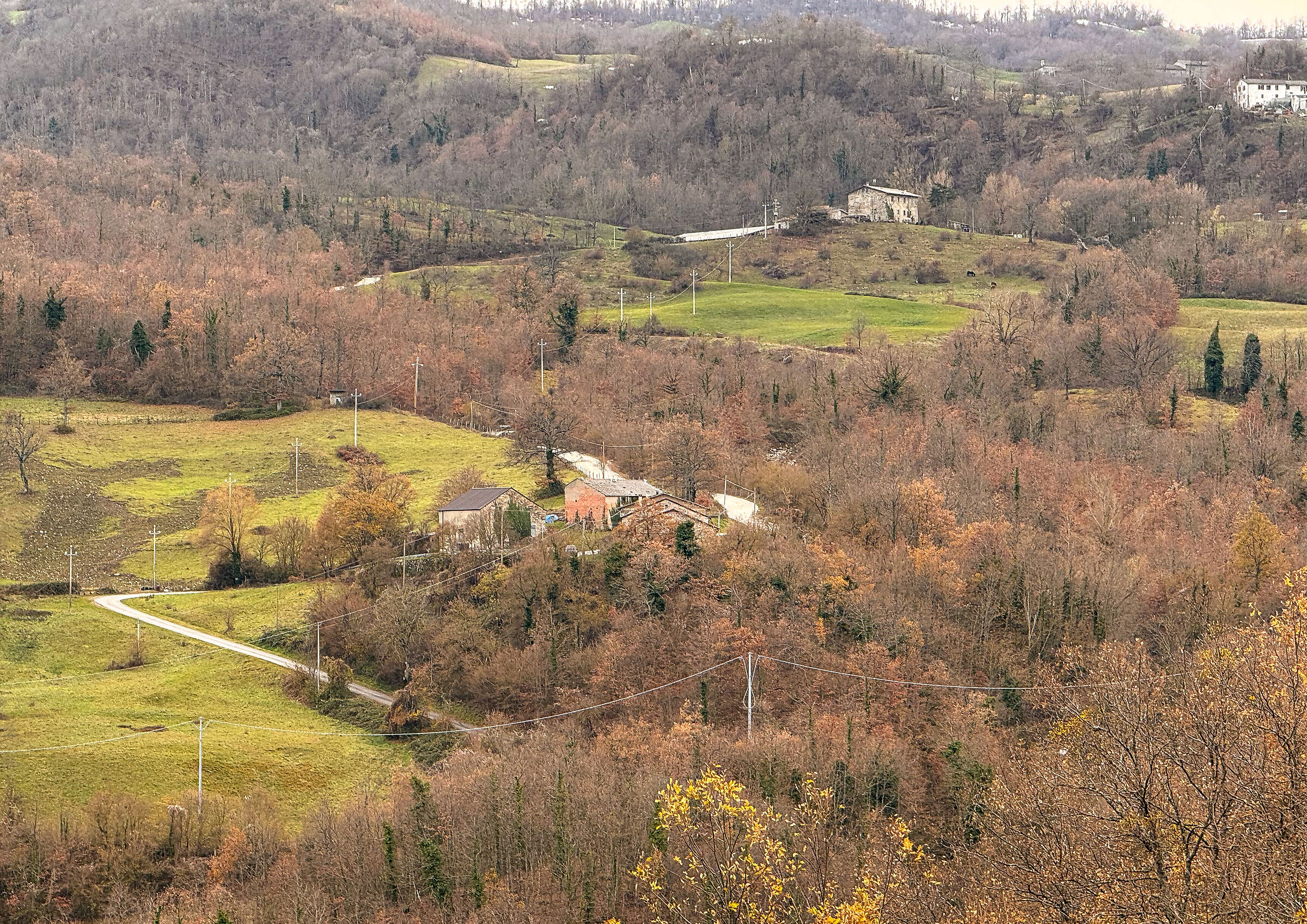 Casolare tra le colline romagnole