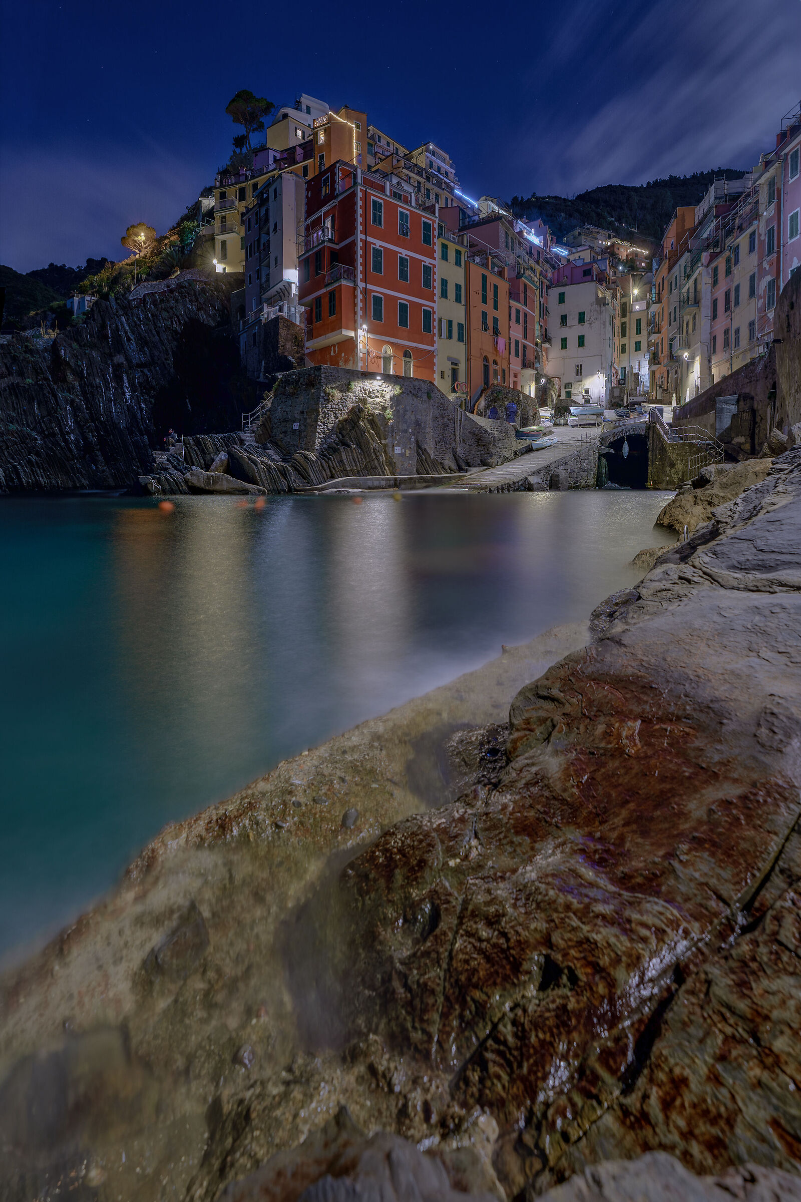 Manarola in notturna - Cinque Terre