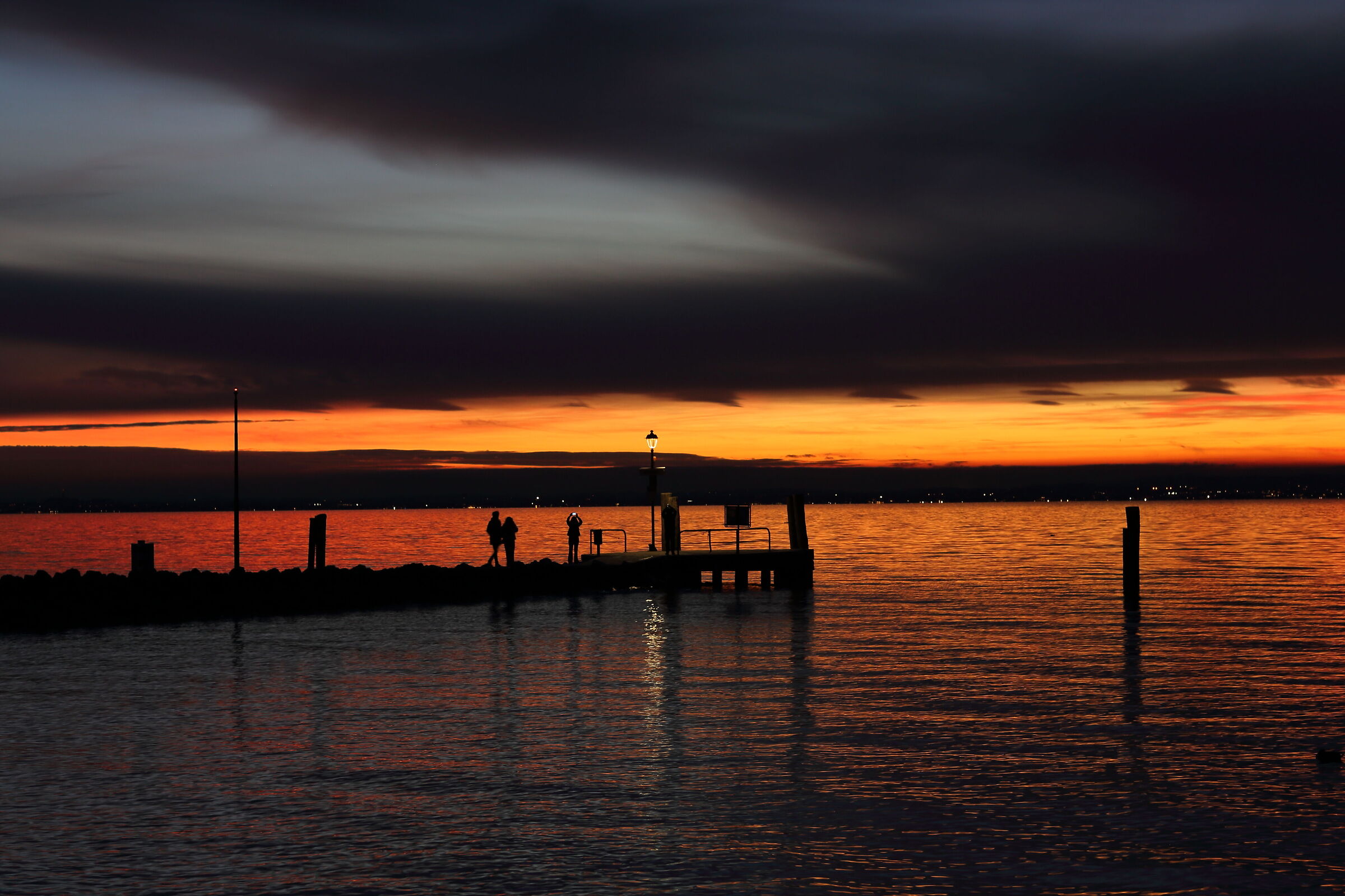 Un tramonto a prova di smartphone