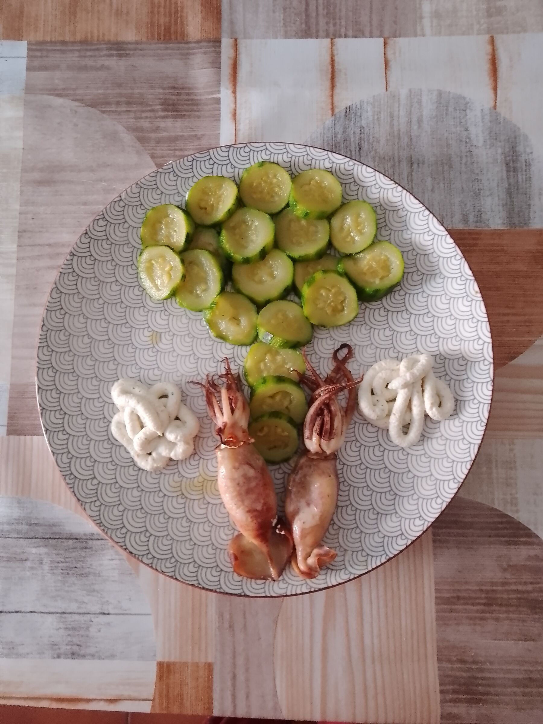 Totani con Albero di zucchine
