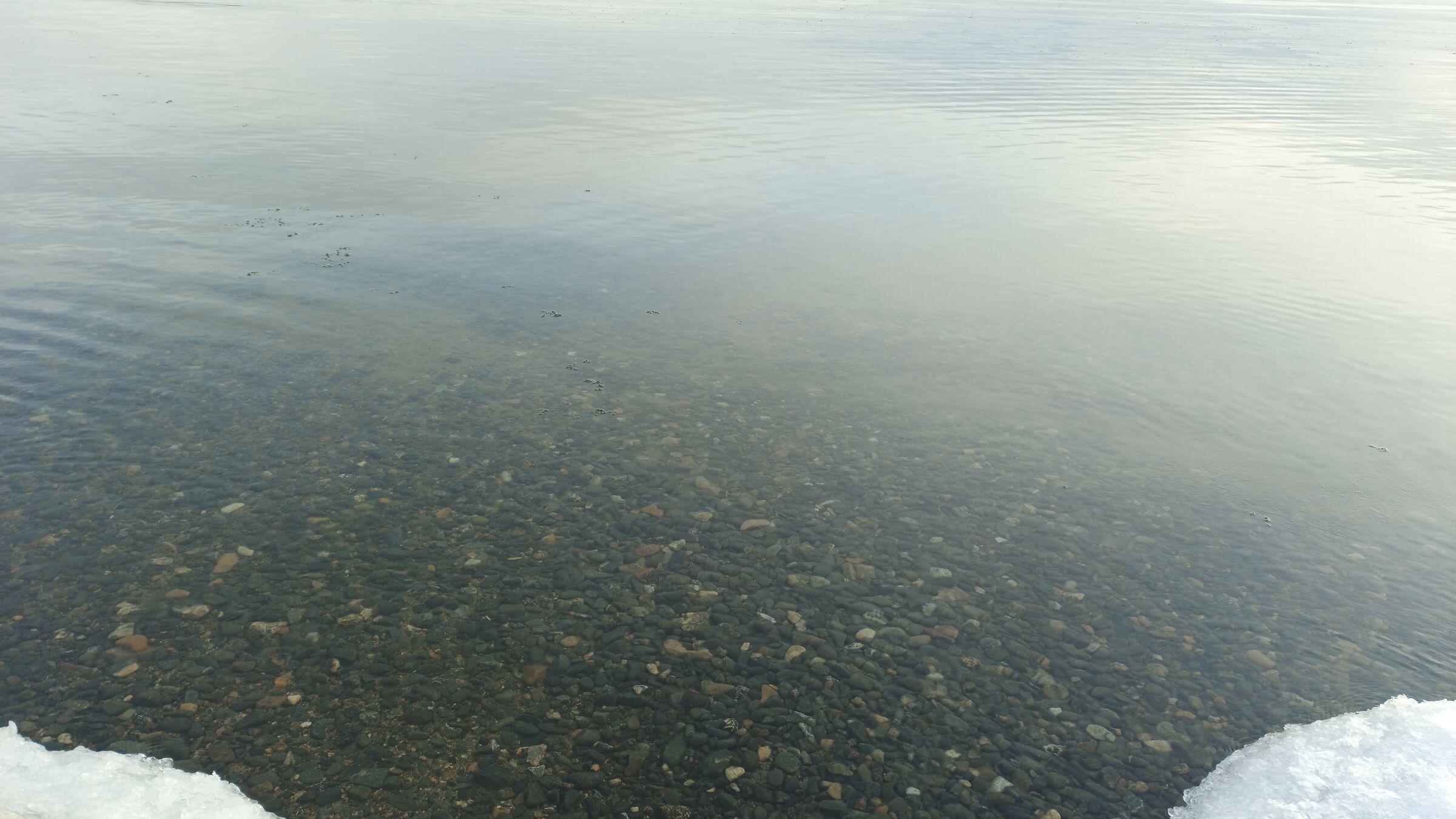 Lago Baikal in inverno...