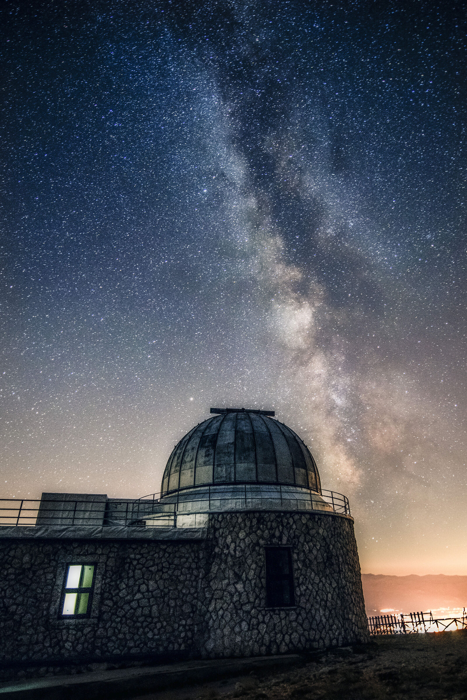Via lattea a Campo Imperatore