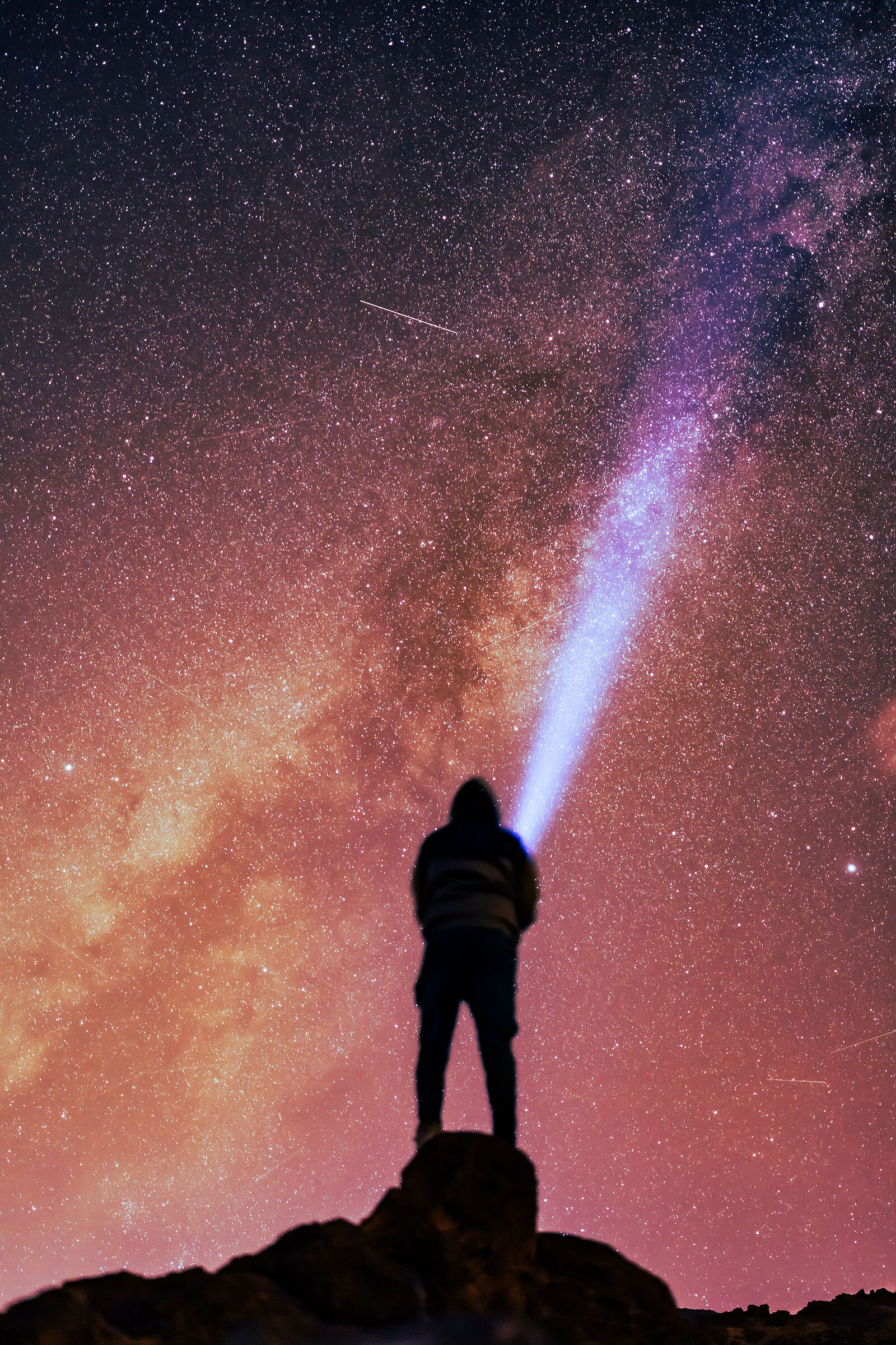 Via Lattea fuori stagione
