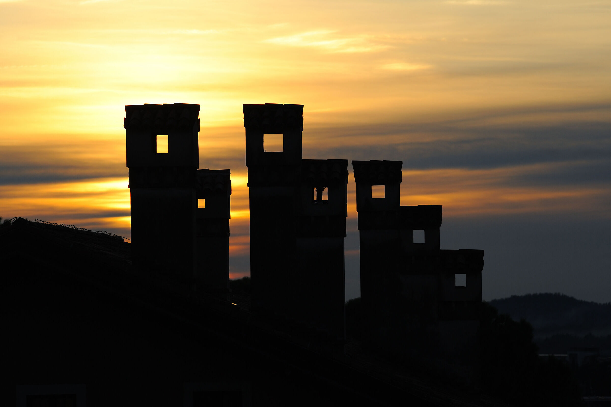 Camin che non fumano a Gorizia.