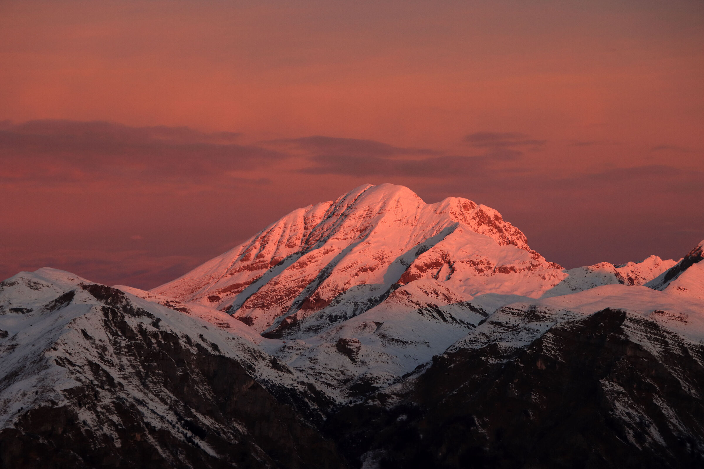 alba sull'Arera (Orobie)