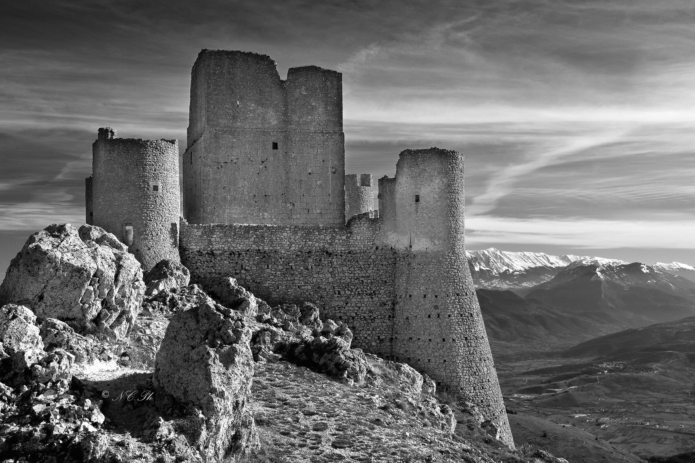 Rocca Calascio (AQ) BnW
